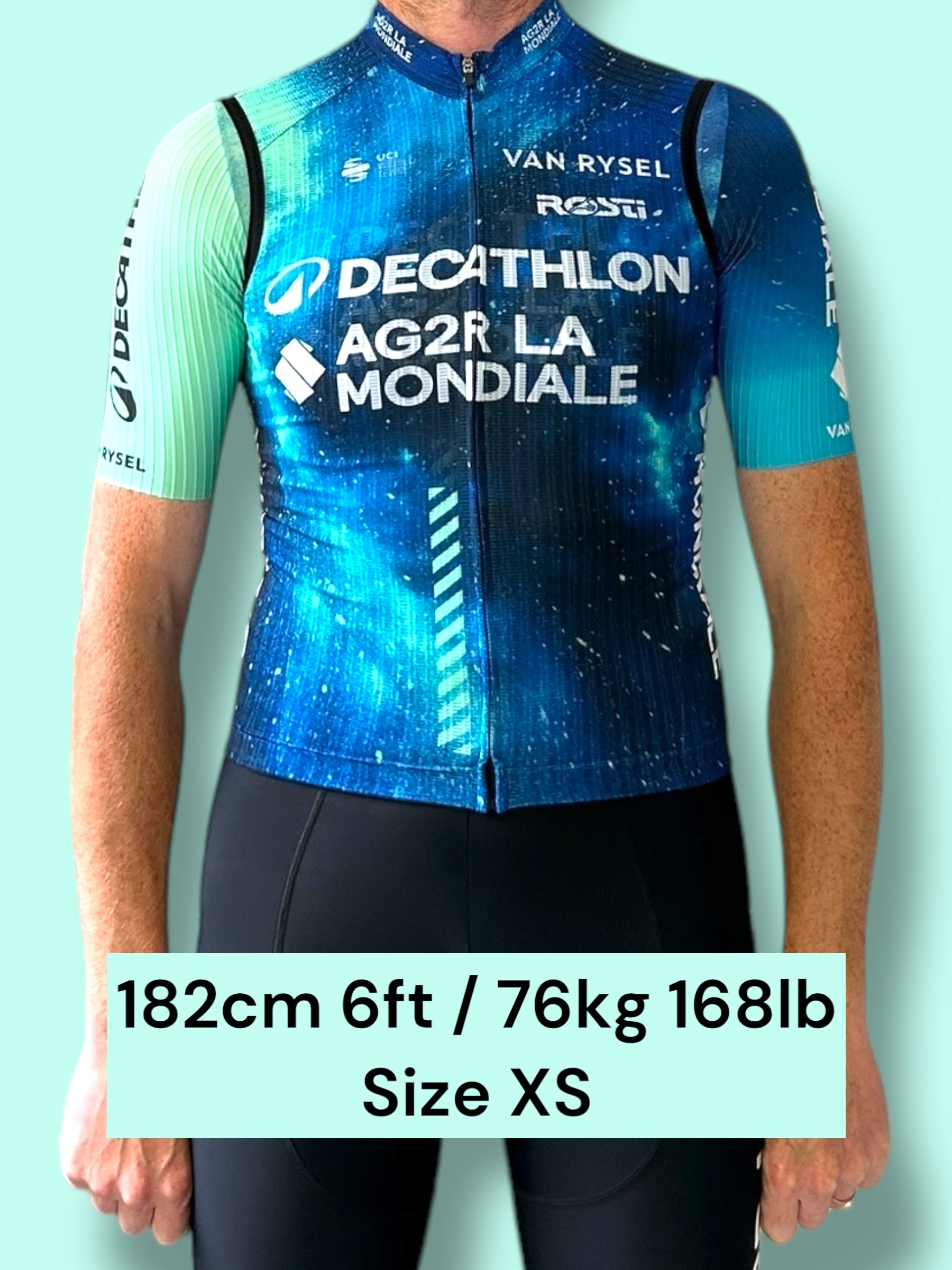 Gilet Vest Lightweight Racing Ete | Decathlon AG2R La Mondiale | Rosti | Pro Cycling Kit