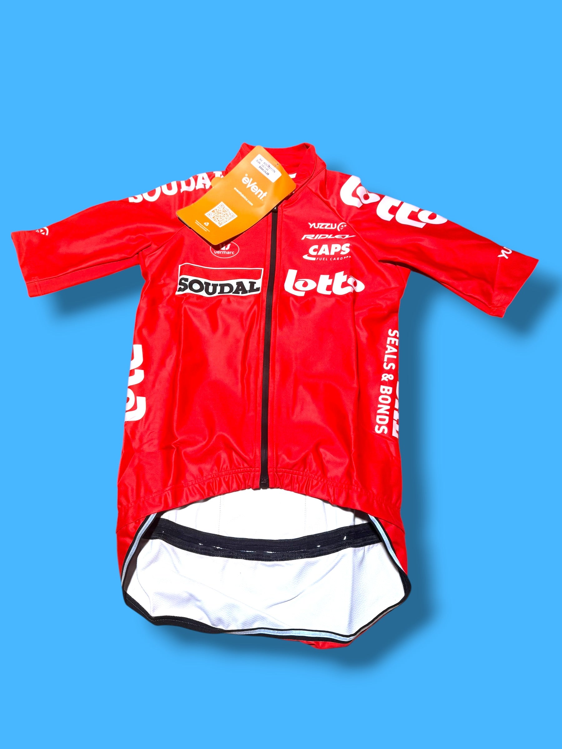 Caleb Ewan Gabba Winter Windproof Water resistant Jersey|Lotto Soudal |Vermarc Pro Cycling Kit