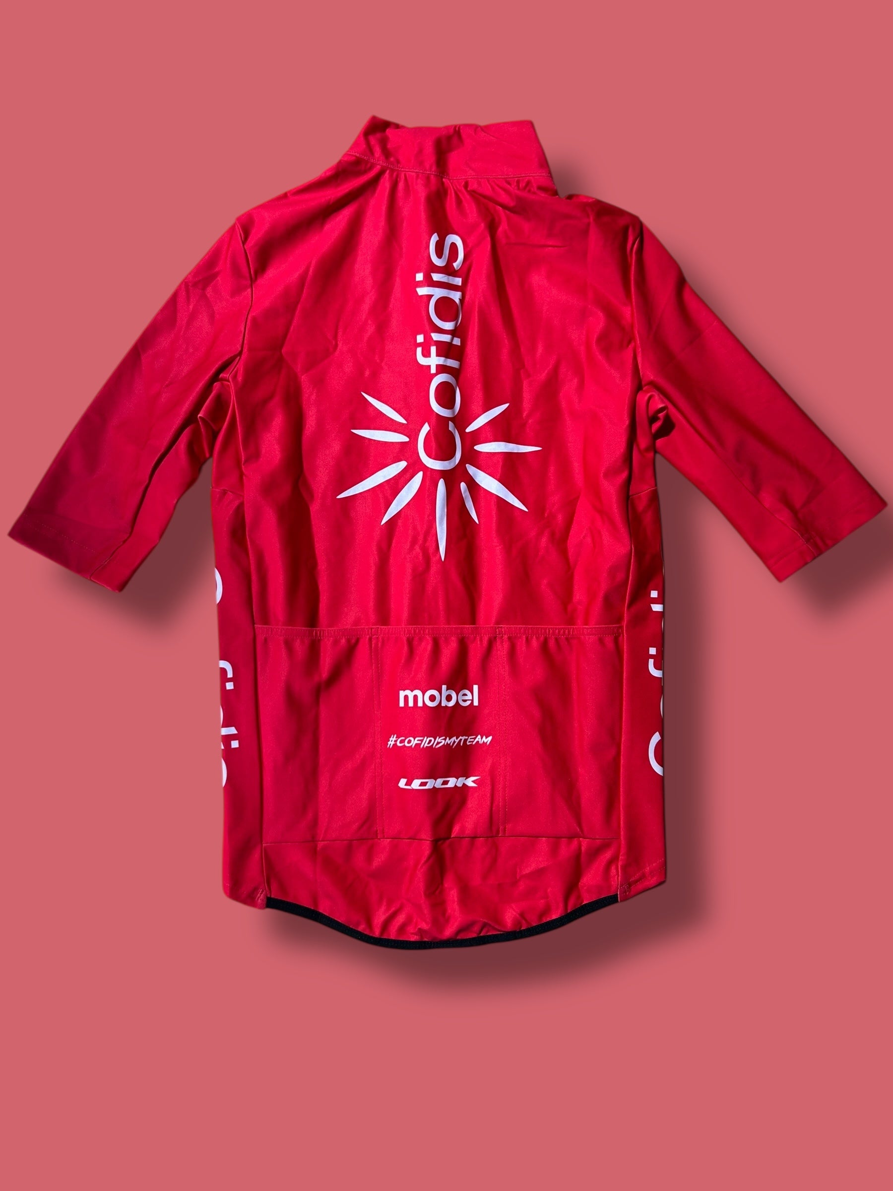Short Sleeve Gabba Winter Jacket Thermal |Cofidis Women| Pro Cycling Kit