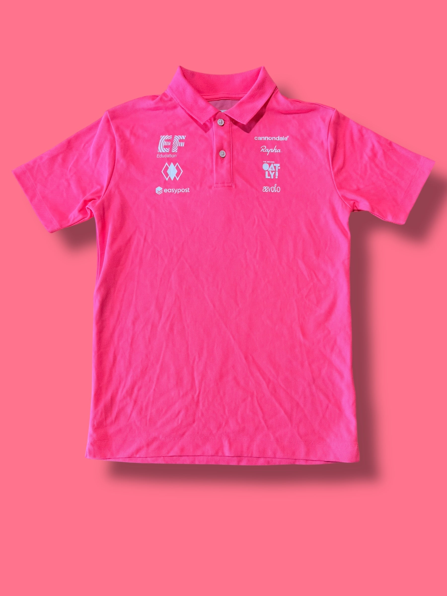 Team Issued Polo T shirt Unique Rider Issue Only |Rapha |EF Education First|Cycling