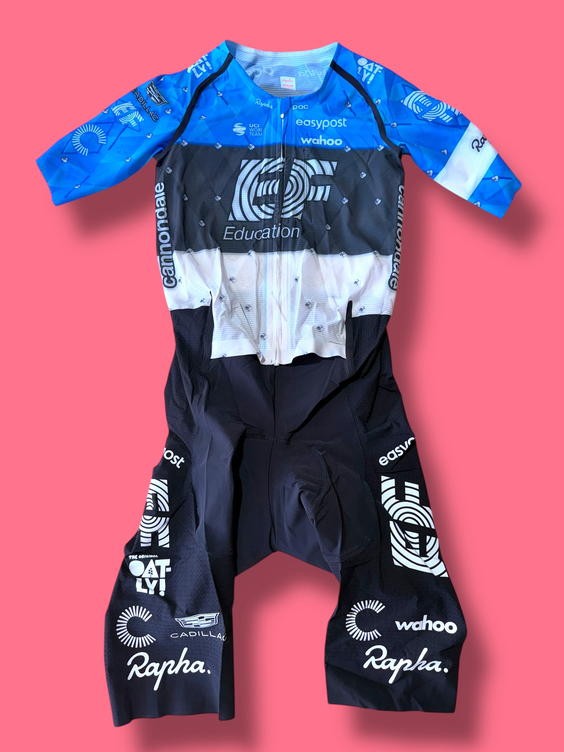 Pro Team Ghost Suit Roadsuit Estonaian Champion (prototype/exclusive!) |Rapha |EF Education First|Cycling