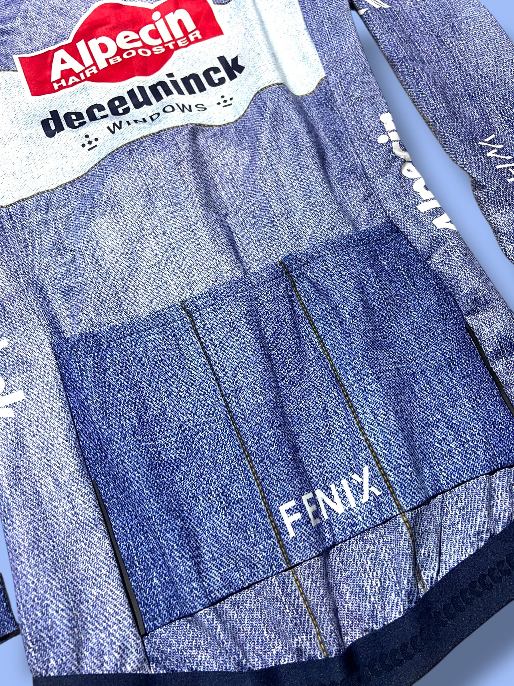 Winter Long Sleeve Jersey Thermal | Alpecin Deceuninck Kalas| Pro Cycling Kit