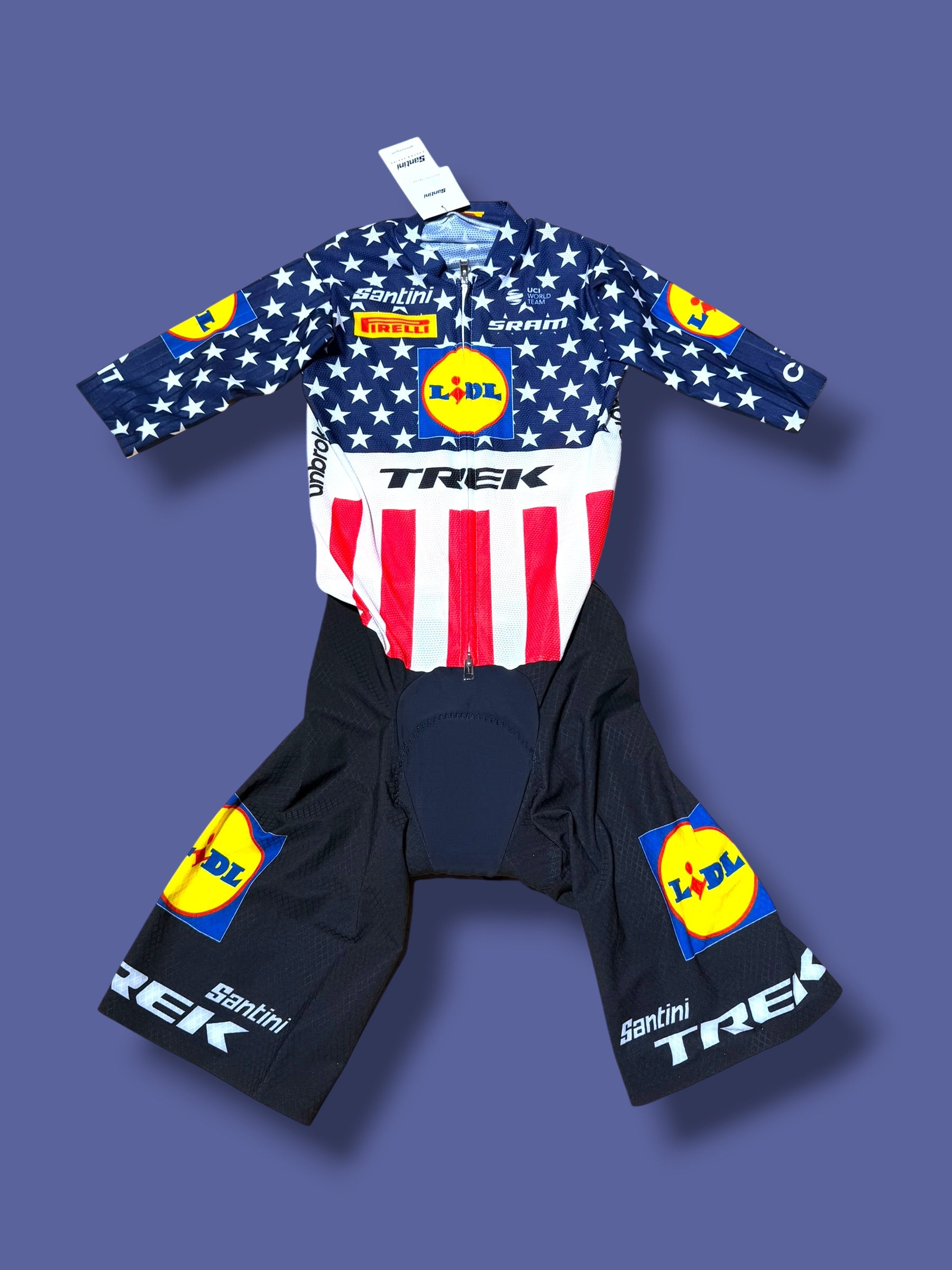 Summer Aero Suit|Lidl Trek |Santini Pro Cycling Kit