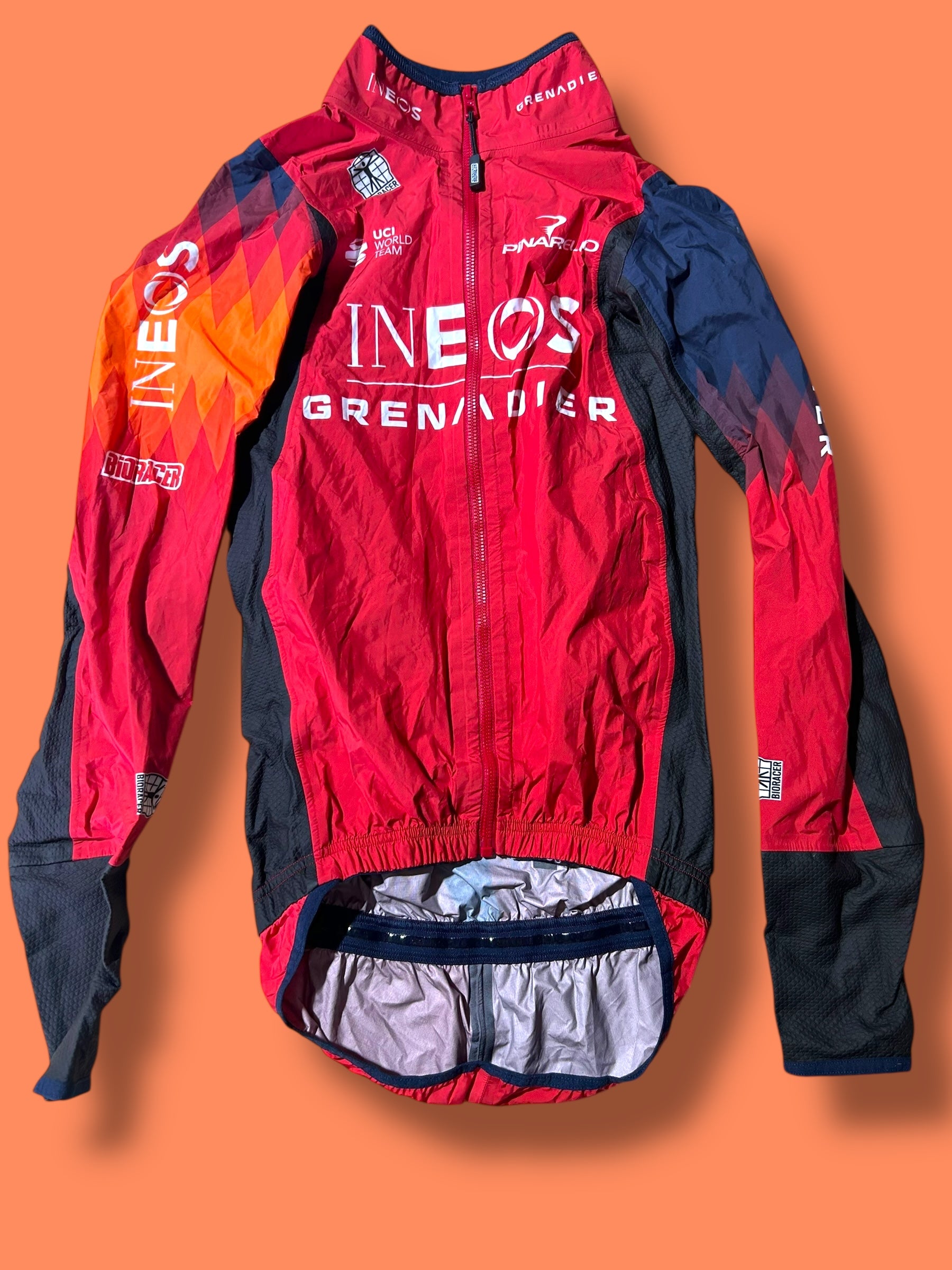 Rain Jacket Waterproof Pidcock |Ineos Grenadiers| Pro Cycling Kit