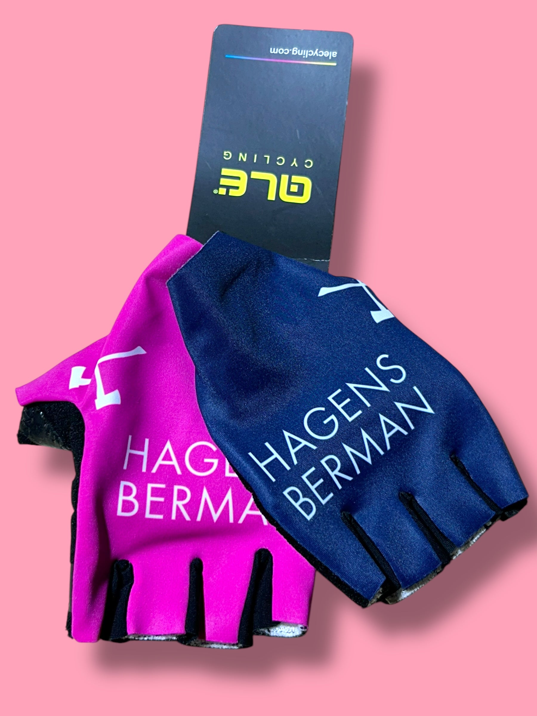 Gloves Mitts Padded Rider Issued |Hagens Bermans Ale| Pro Cycling Kit