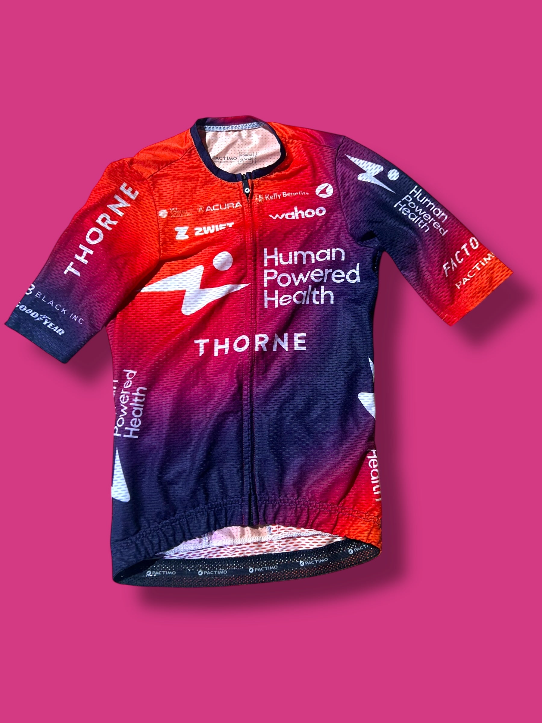 Jersey, Wind Vest, Cap, Buff and Base Layer Winter Thermal Bundle | Human Powered Health HPH | Pactimo | Pro Cycling Kit