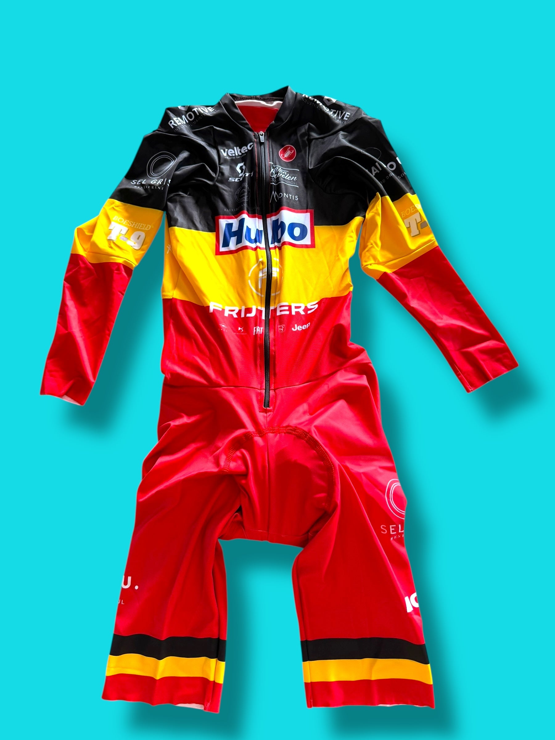 Castelli Bodypaint TT Suit Aerosuit Belgian Champion |Castelli |Hubo |Cycling