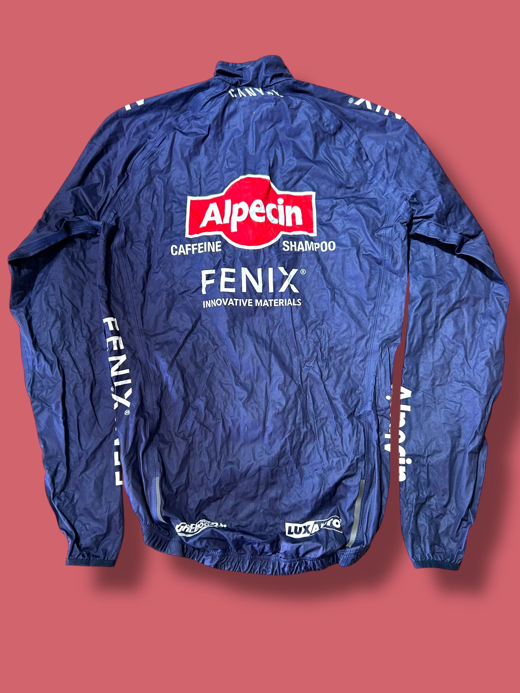 Rain Jacket Packable Windproof Water Resistant | Alpecin Deceuninck Kalas| Pro Cycling Kit