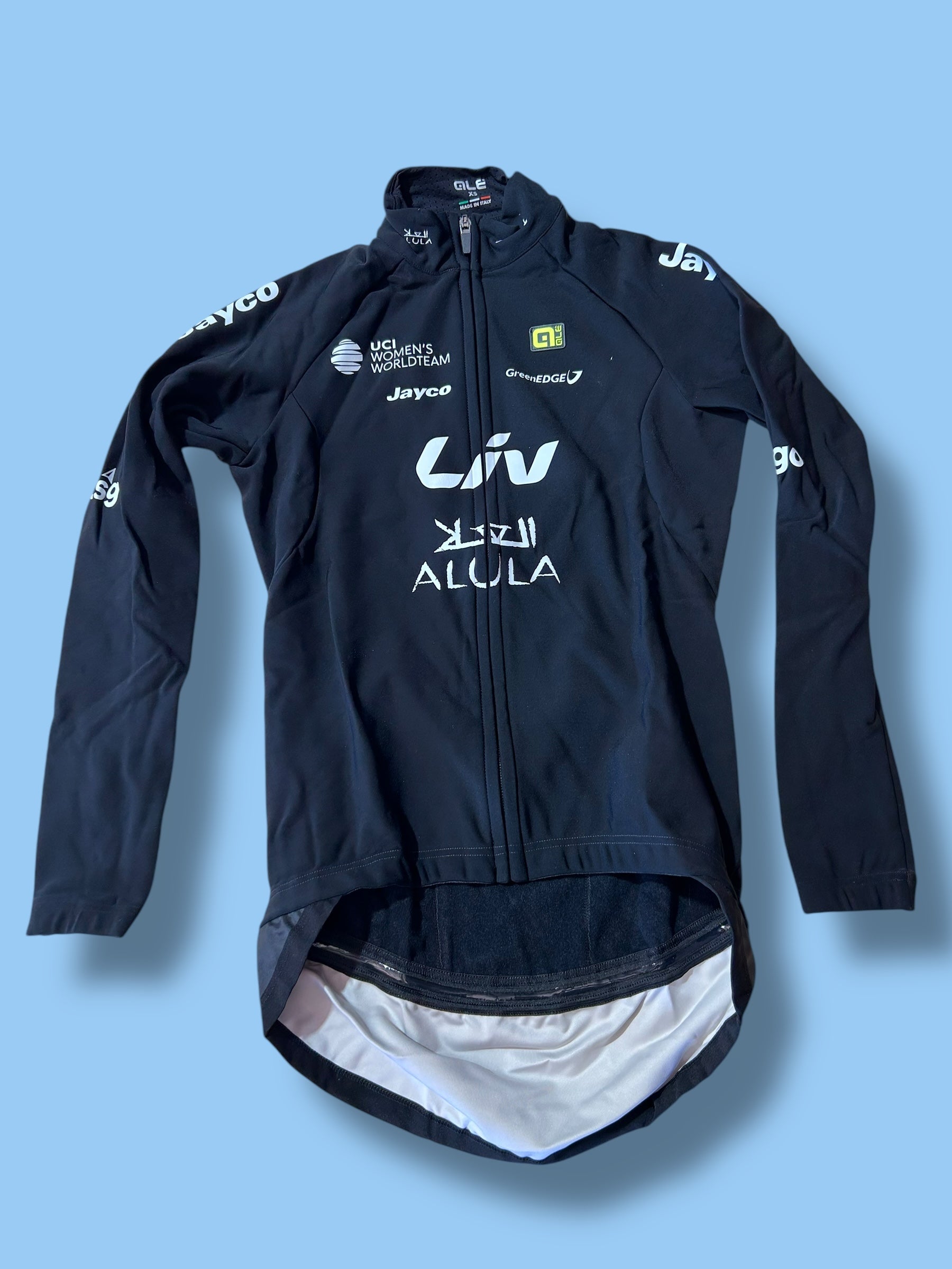 Winter Gabba Long Sleeve Winter Jersey Jacket Thermal Racing Womens Klimatik| Ale | Jayco Alula| Pro Cycling Kit
