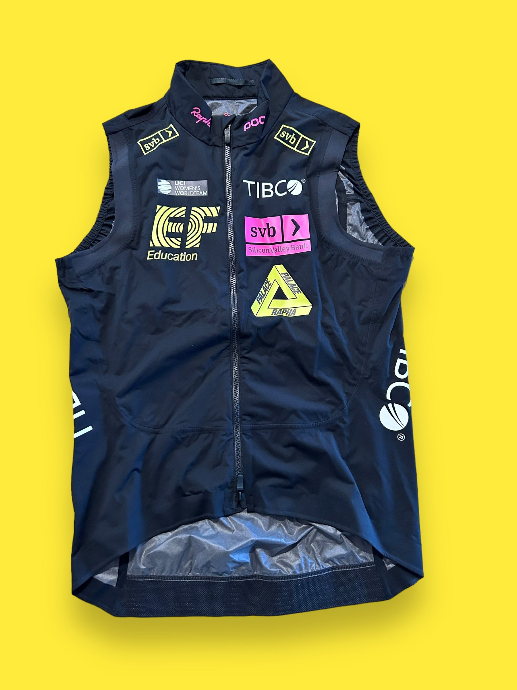 ウェア PALACE EF EDUCATION FIRST UTILITY VEST Gilet Vest Womens Lightweight Rain Waterproof Packable Palace
