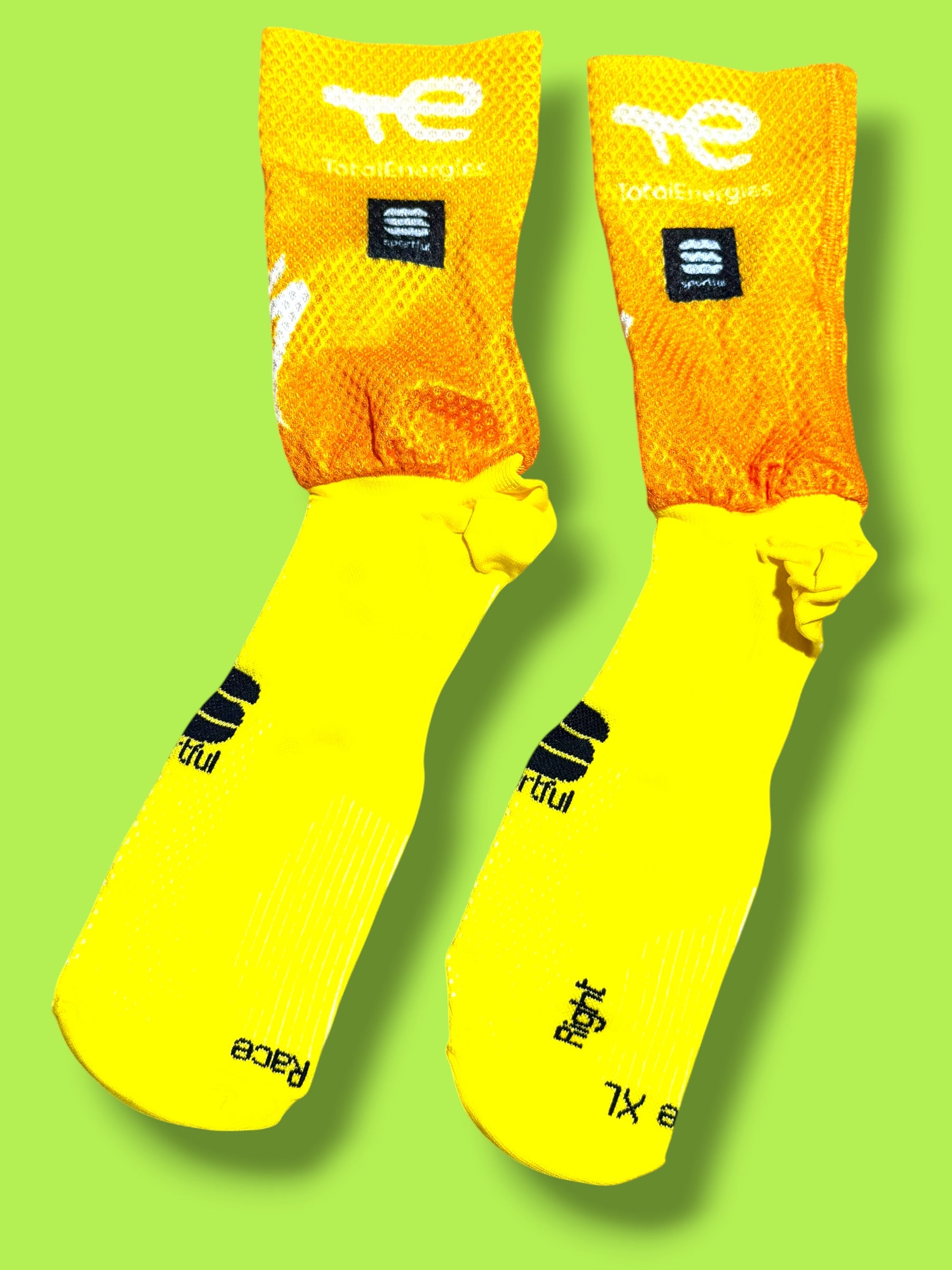 Aero Socks - Save Watts Total Energies |BioRacer Pro Cycling Kit