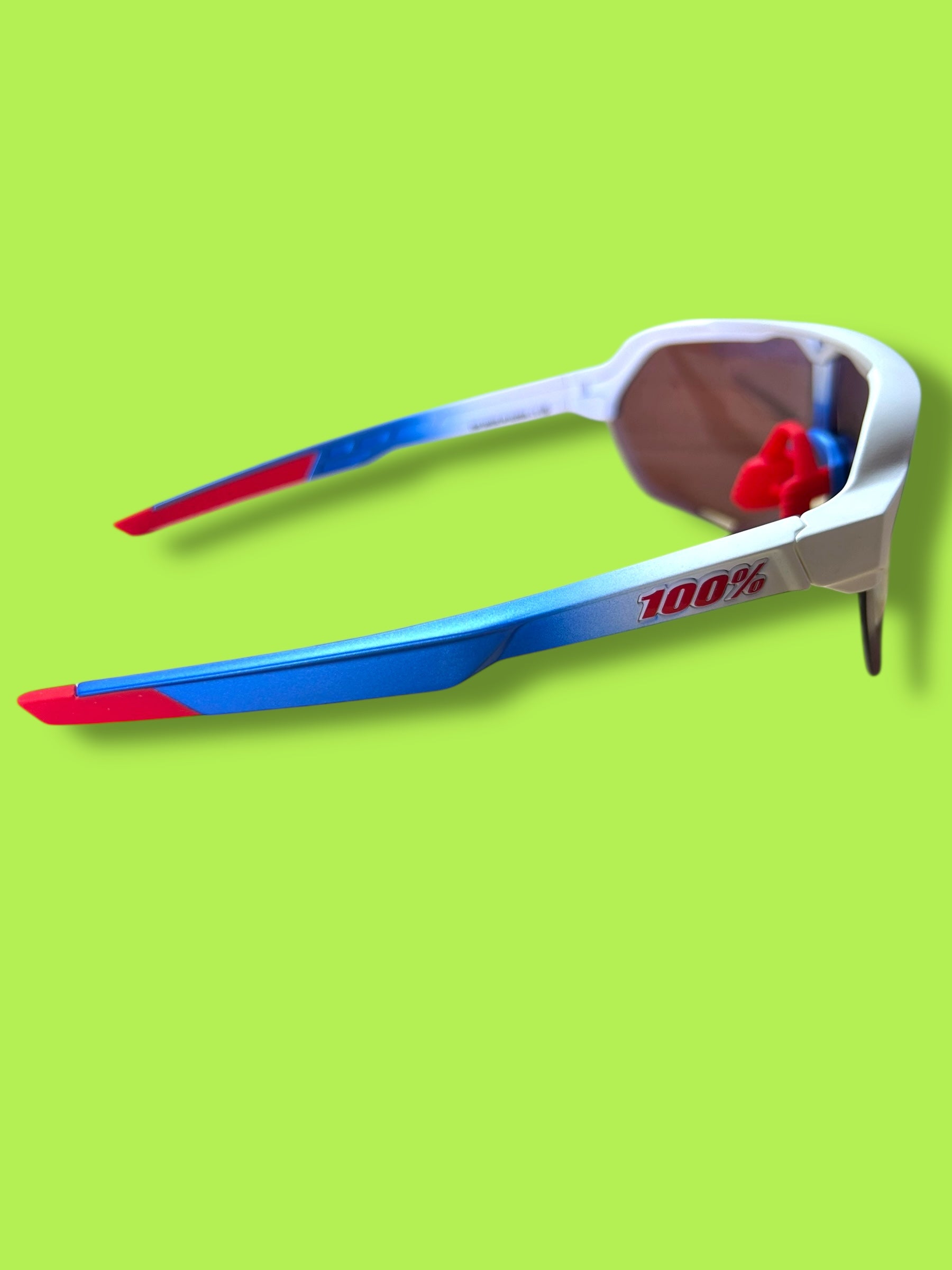 100% S2 Sunglasses Road Racing Triathlon Exclusive Rider Issued | 100% | Total Direct Energies| Pro Cycling Kit