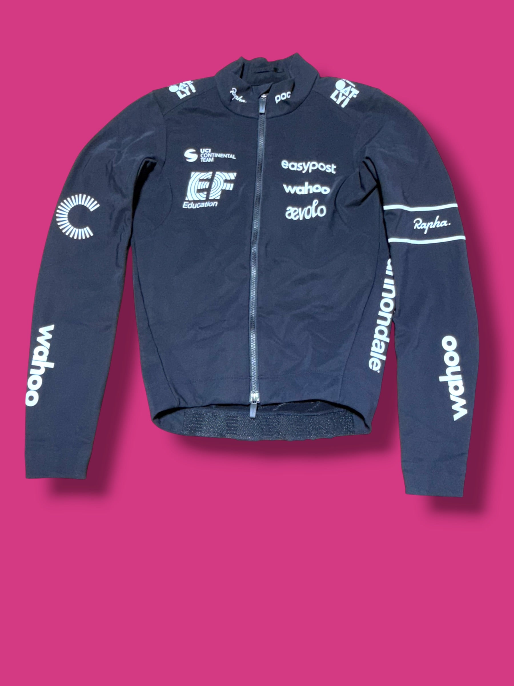 Deep Winter Waterproof Thermal Jacket | EF Education Aevolo | Rapha Men's Pro Kit
