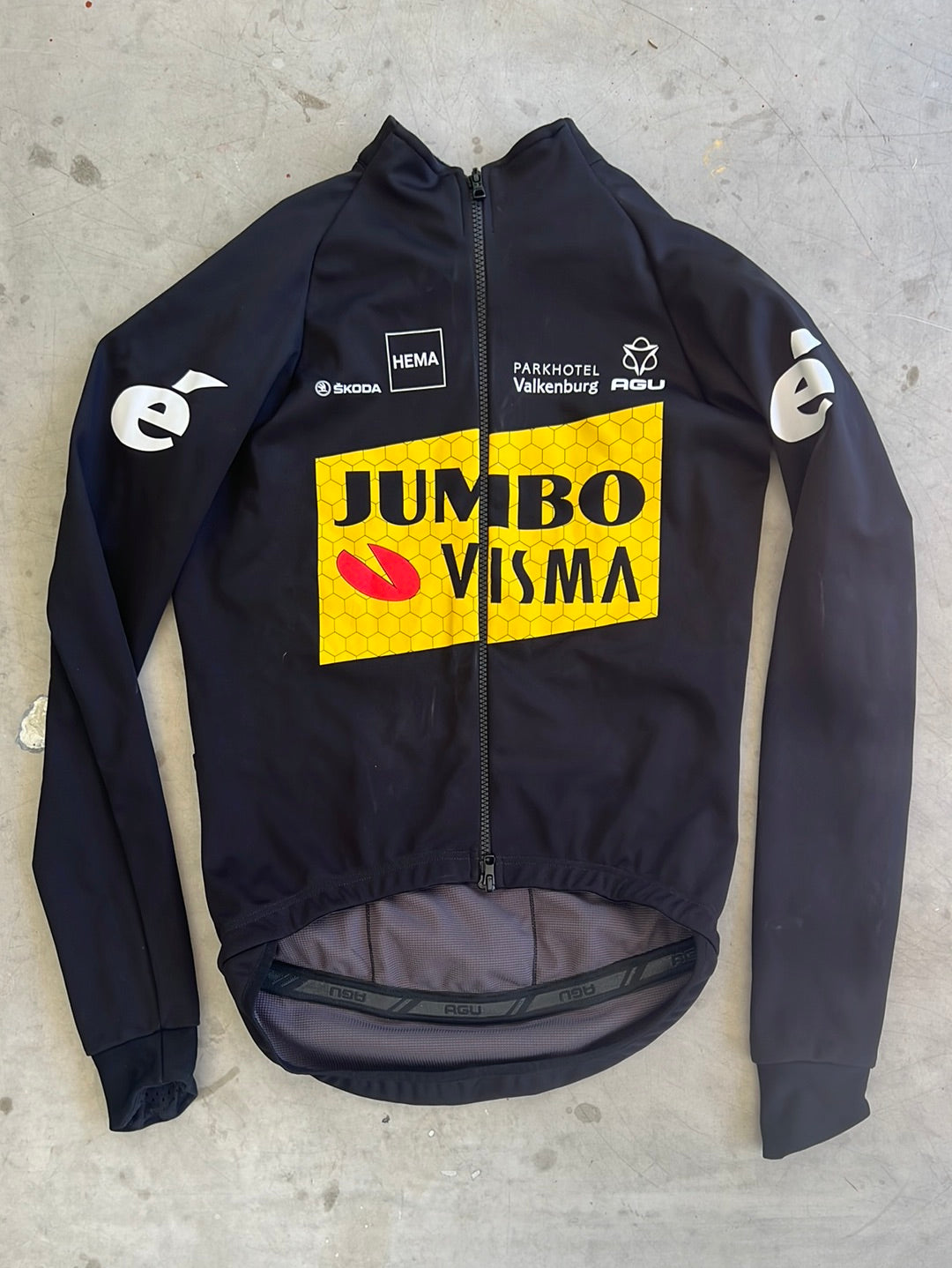Jumbo Visma - Tom Dumoulin Named Thermal Gabba Jacket | Agu | Jumbo Visma | Pro Cycling Kit