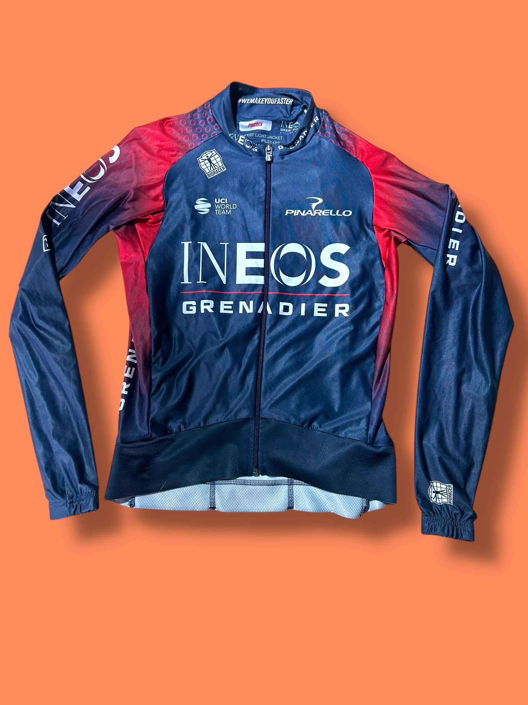Winter Thermal Jersey Pidcock |Ineos Grenadiers| Pro Cycling Kit