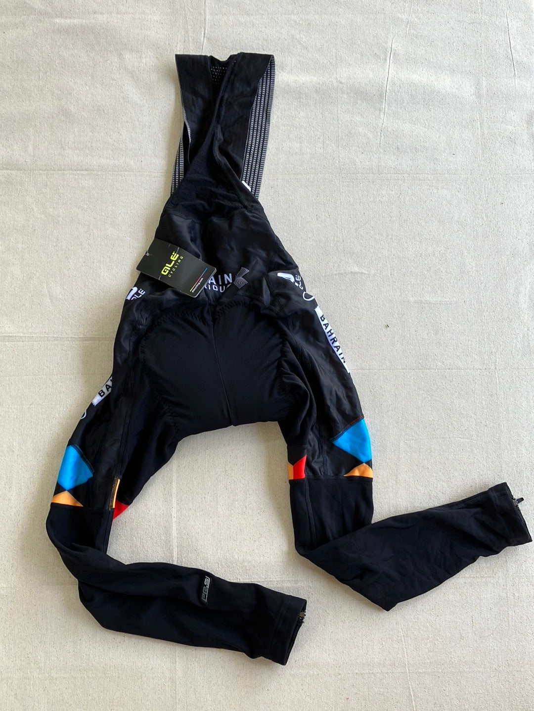 Thermal Bib Tights Winter Padded | Ale | Team Bahrain Victorious | Pro Cycling Kit