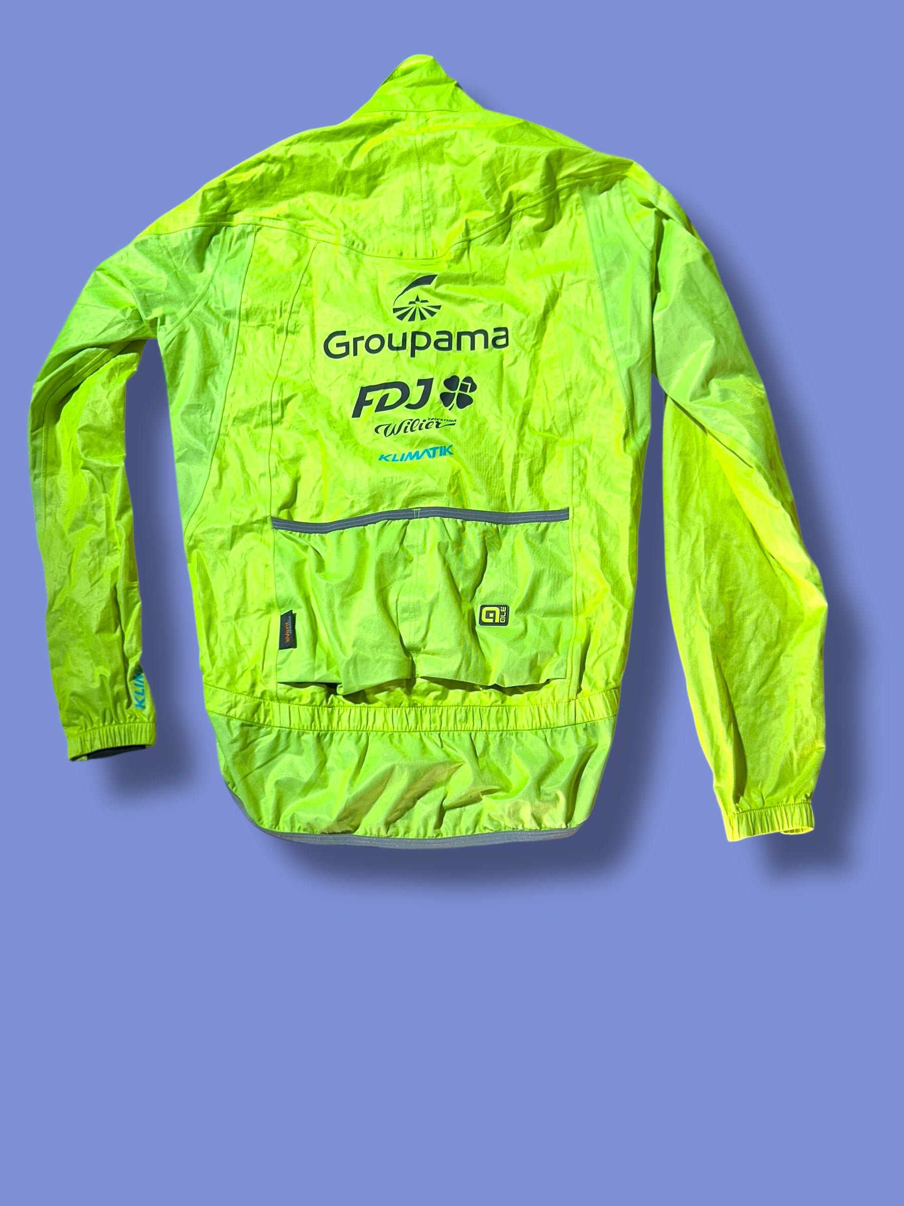 Rain Jacket Windproof Packable Lightweight | Ale |FDJ| Pro Cycling Kit