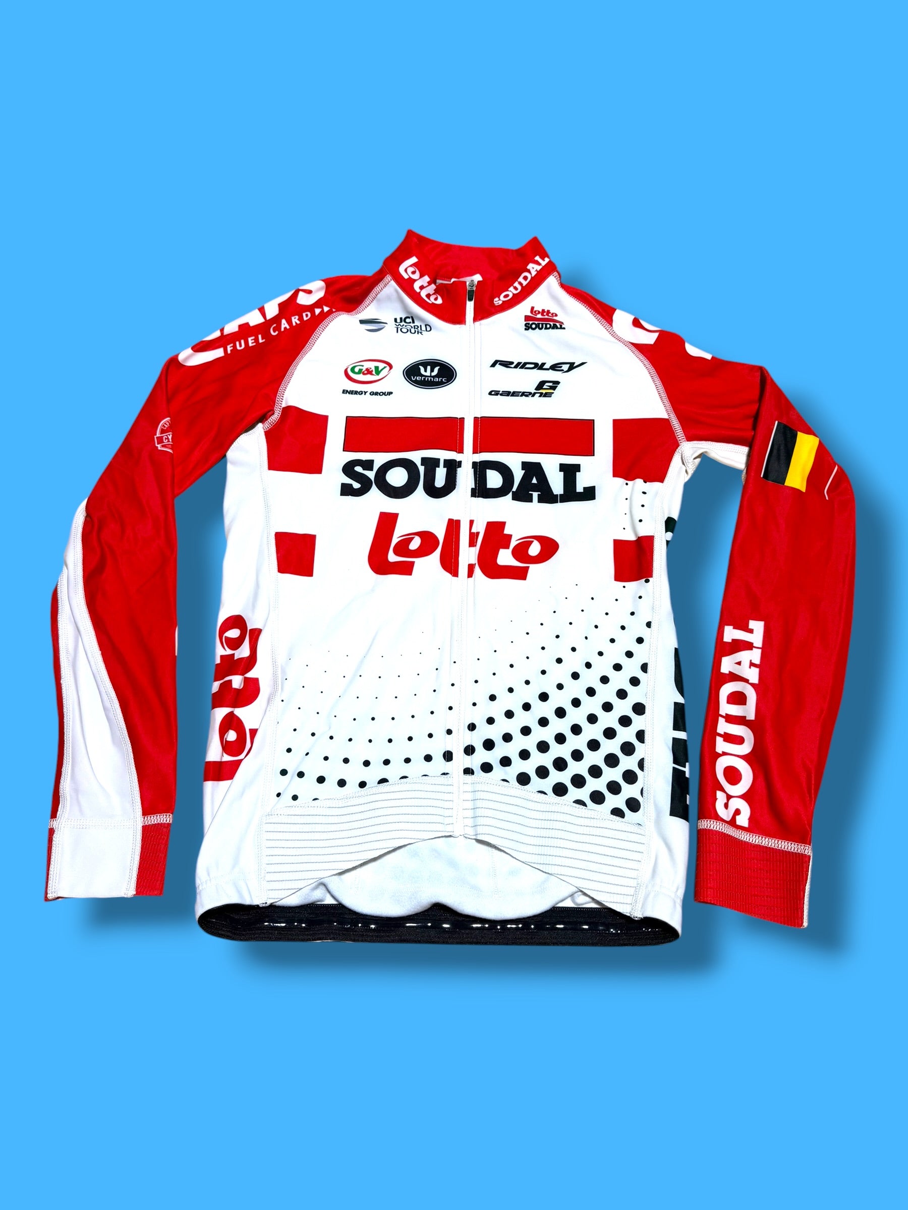 Caleb Ewan Thermal Long Sleeve Jersey|Lotto Soudal |Vermarc Pro Cycling Kit