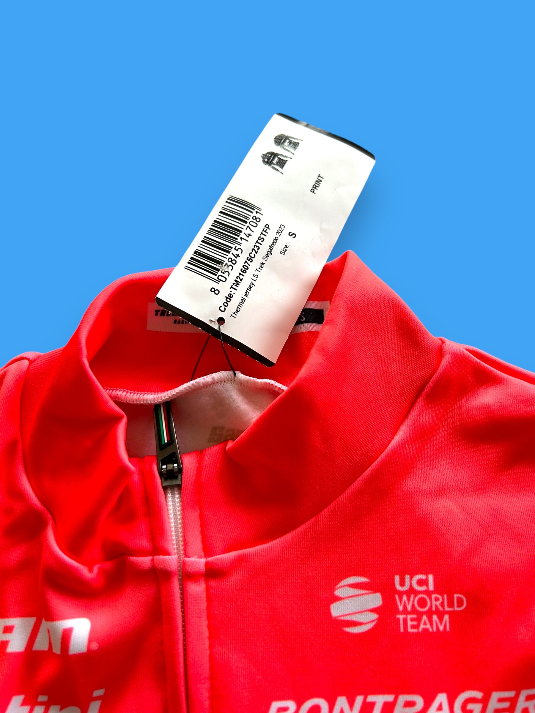 Long Sleeve Thermal Jersey | Santini | Trek Segafredo | Pro Team Cycling Kit