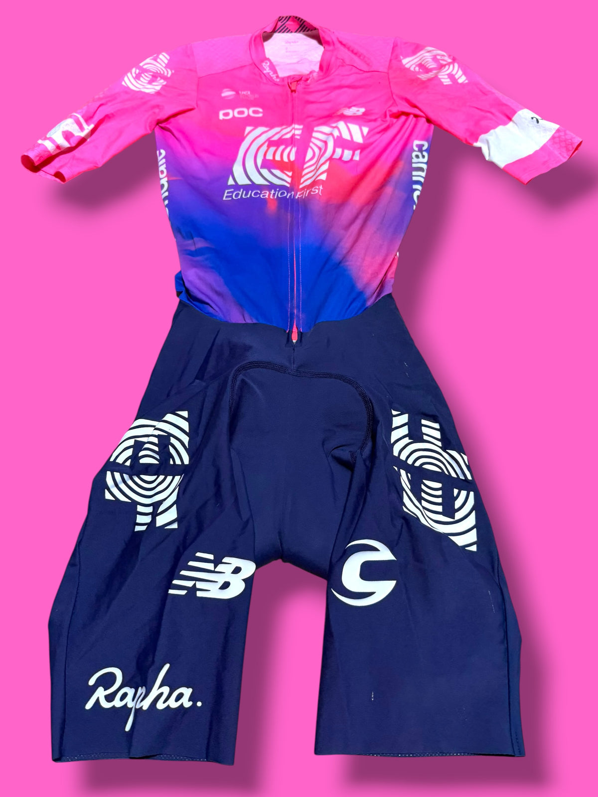 EF 2019 Pro Team Aero Road Suit | EF Education First | Rapha Men's Pro Kit