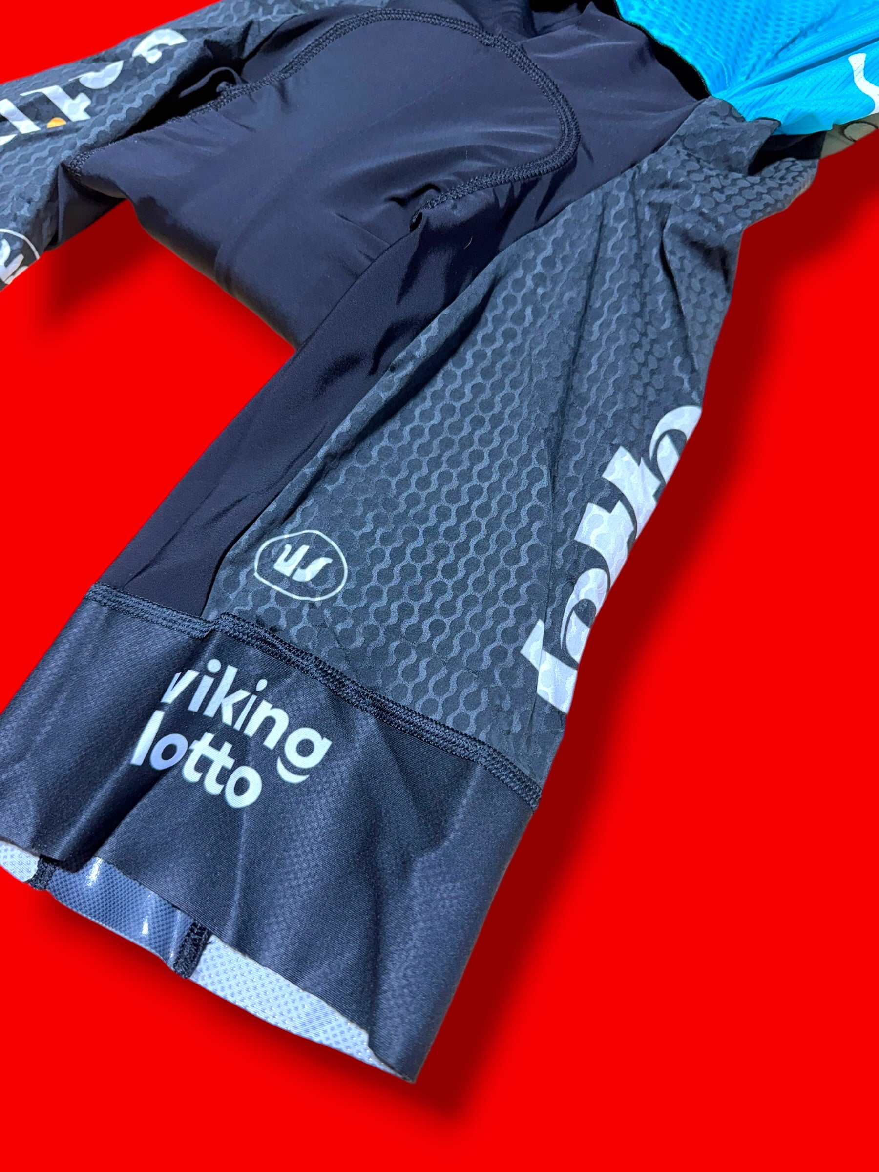 Summer lightweight aerosuit Roadsuit Team Rider Issued |Lotto DSTNY Vermarc| Pro Cycling Kit