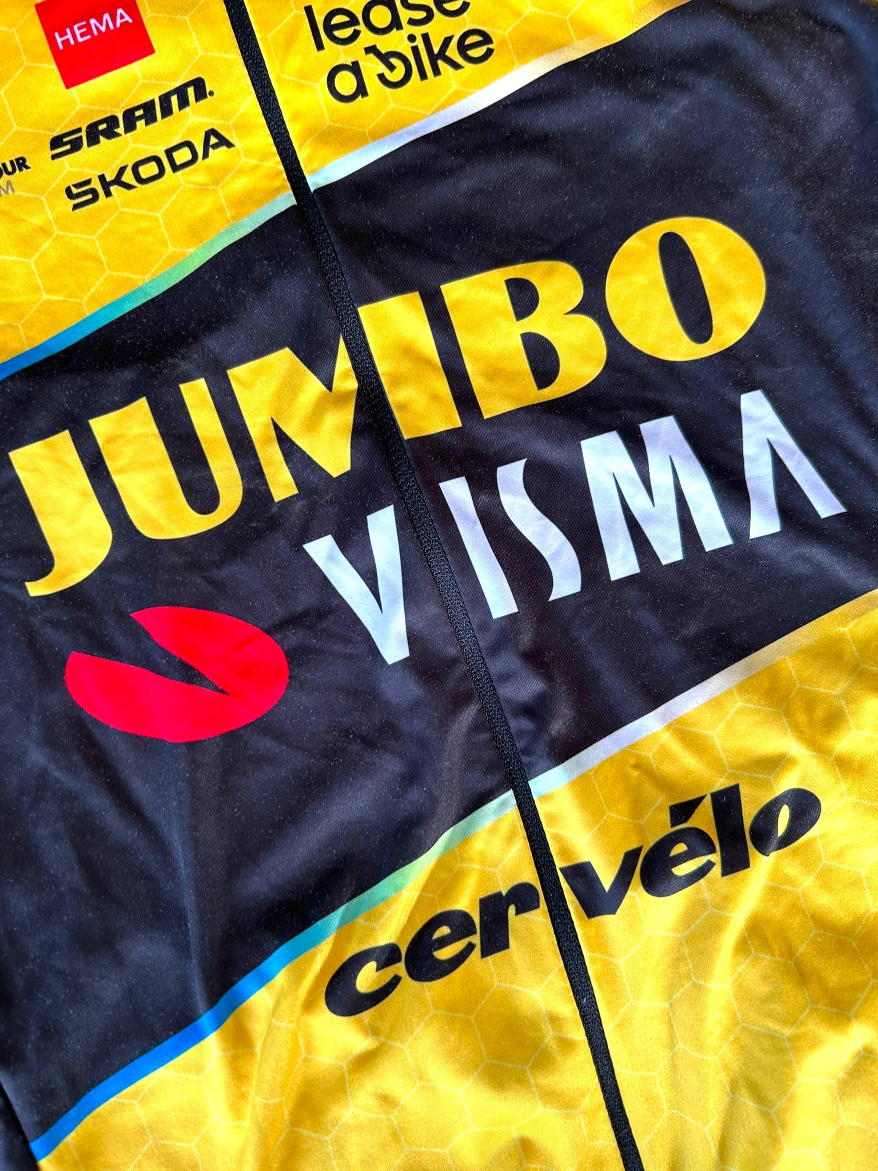 Winter Lightweight Long Sleeve Jersey | Agu | Jumbo Visma | Pro Cycling Kit