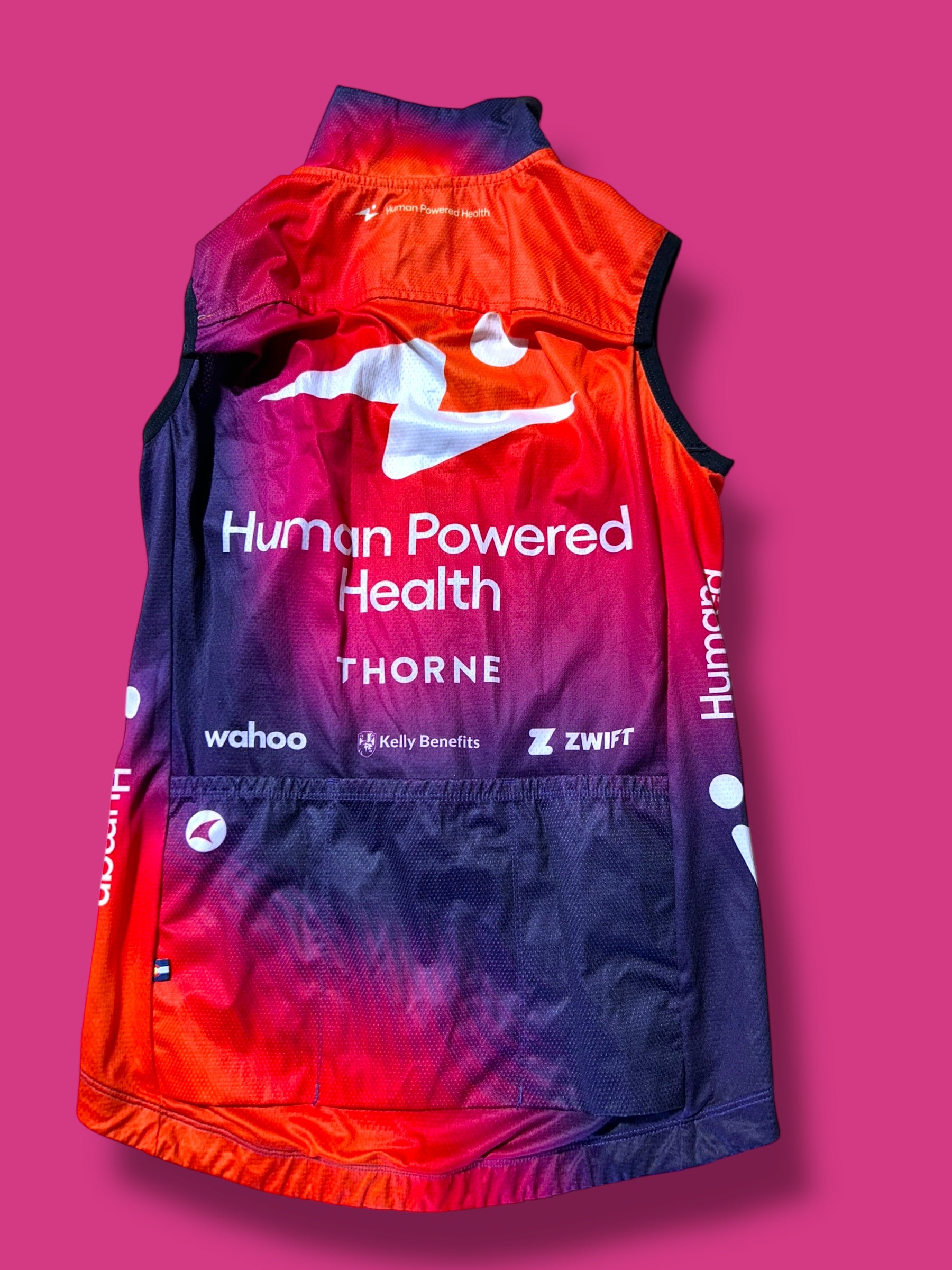 Rain Vest Winter Waterproof with Pockets | Human Powered Health HPH | Pactimo | Pro Cycling Kit