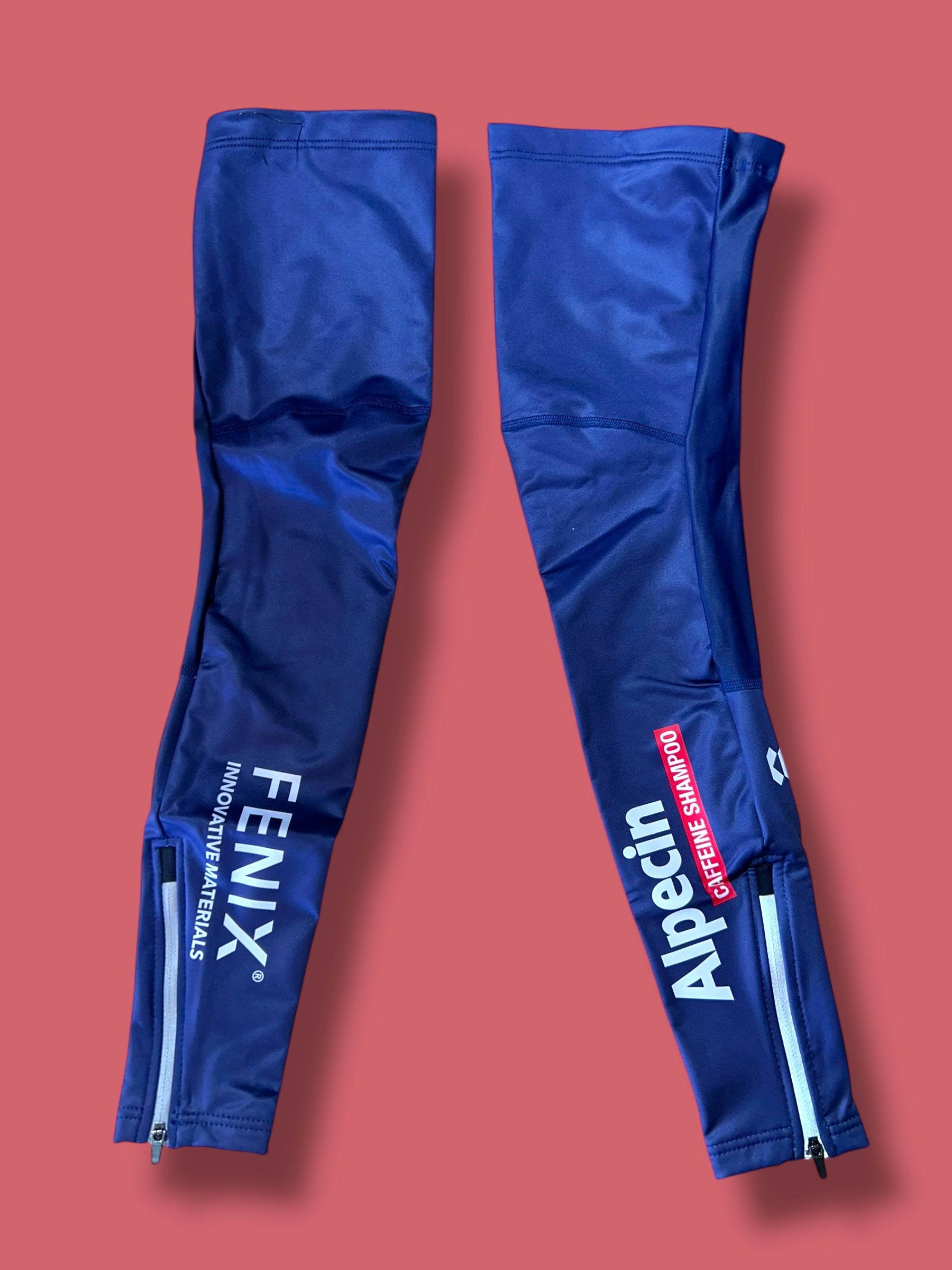 Leg Warmers Thermal Fleece Rider Race Issued | Alpecin Deceuninck Kalas| Pro Cycling Kit