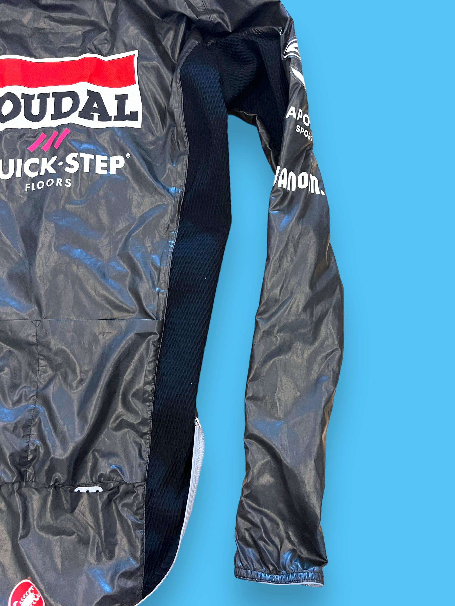 Slicker Pro Rain Jacket | Castelli | Soudal / Deceuninck Quick-Step | Pro Cycling Kit