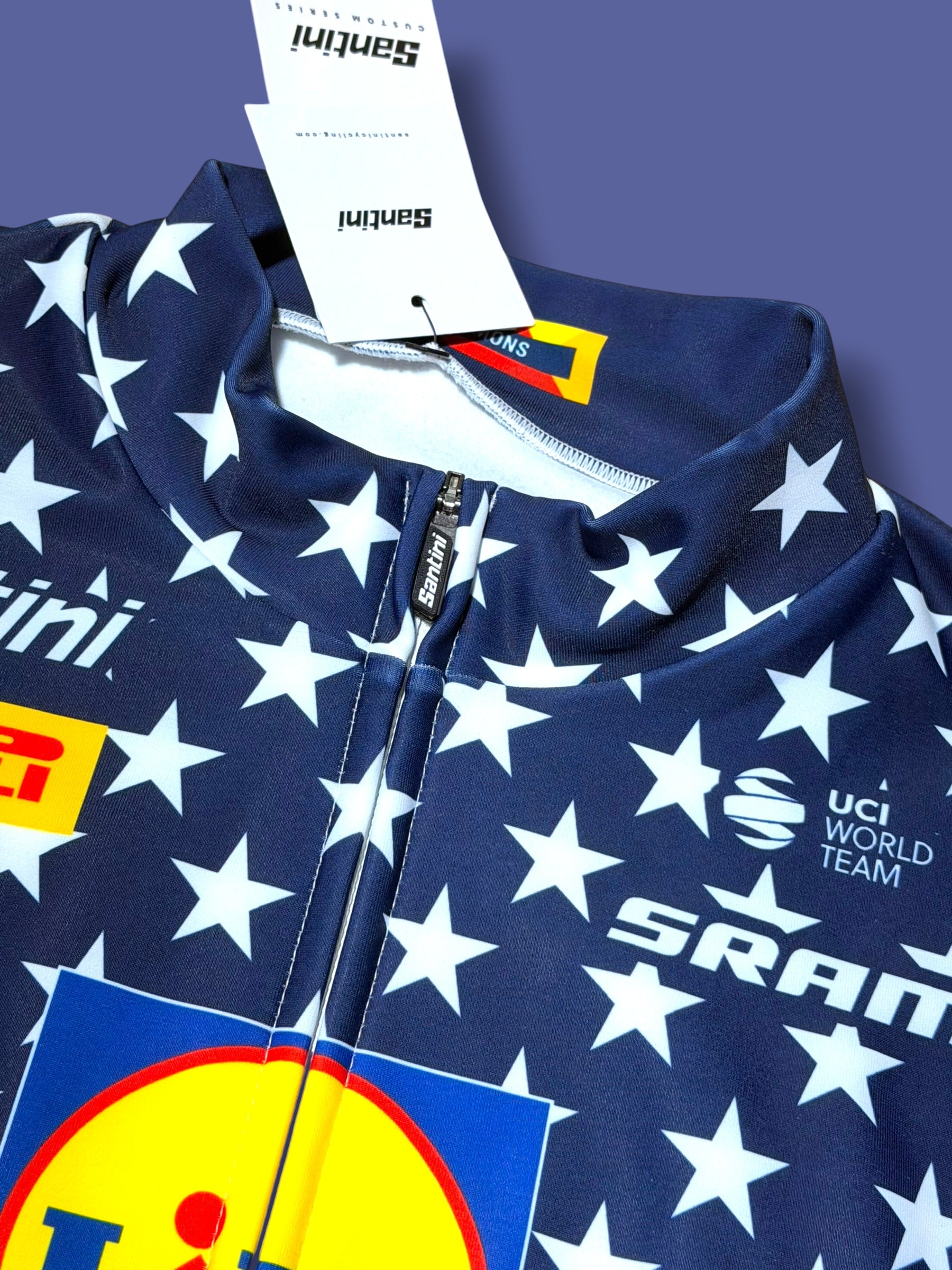 Thermal Vest Gilet Winter|Lidl Trek |Santini Pro Cycling Kit