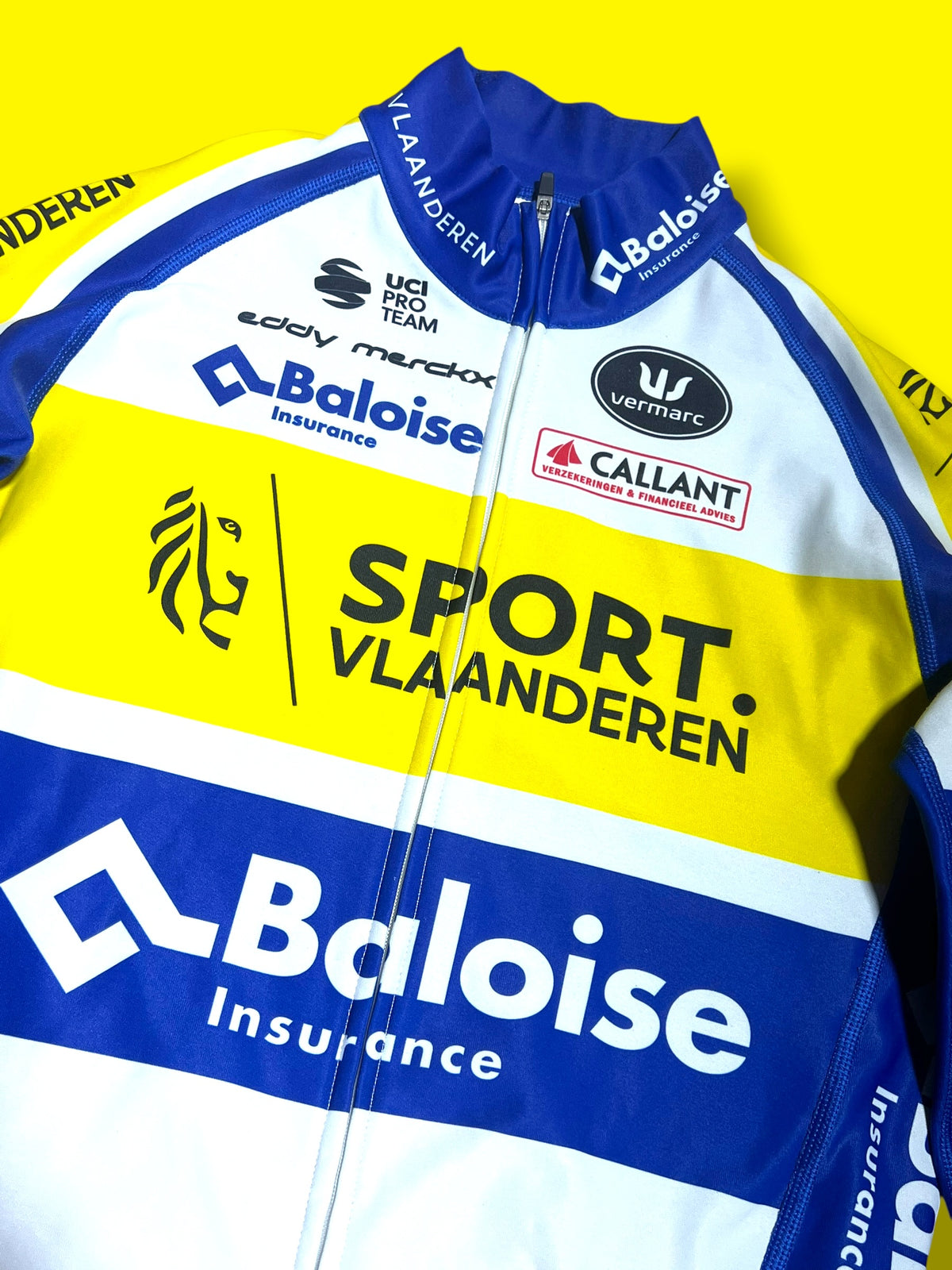 Long Sleeve Thermal Jersey Winter|Flanders Baloise|Vermarc Pro Cycling Kit