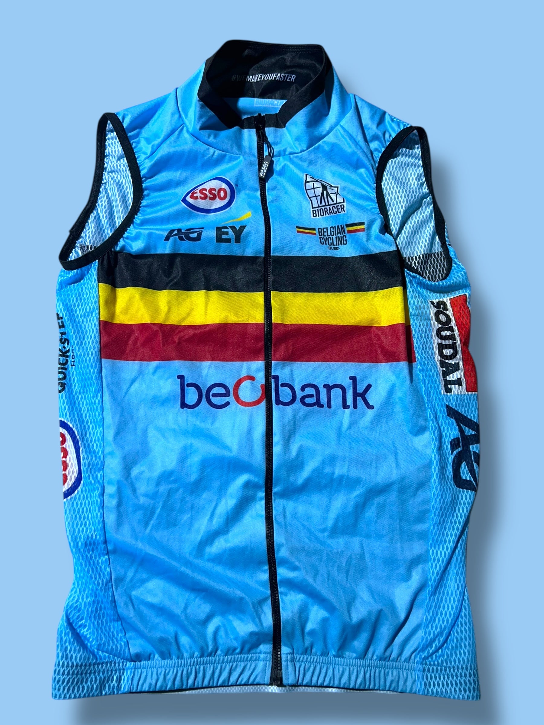 Wind Vest Packable| Belgium| Pro Cycling Kit