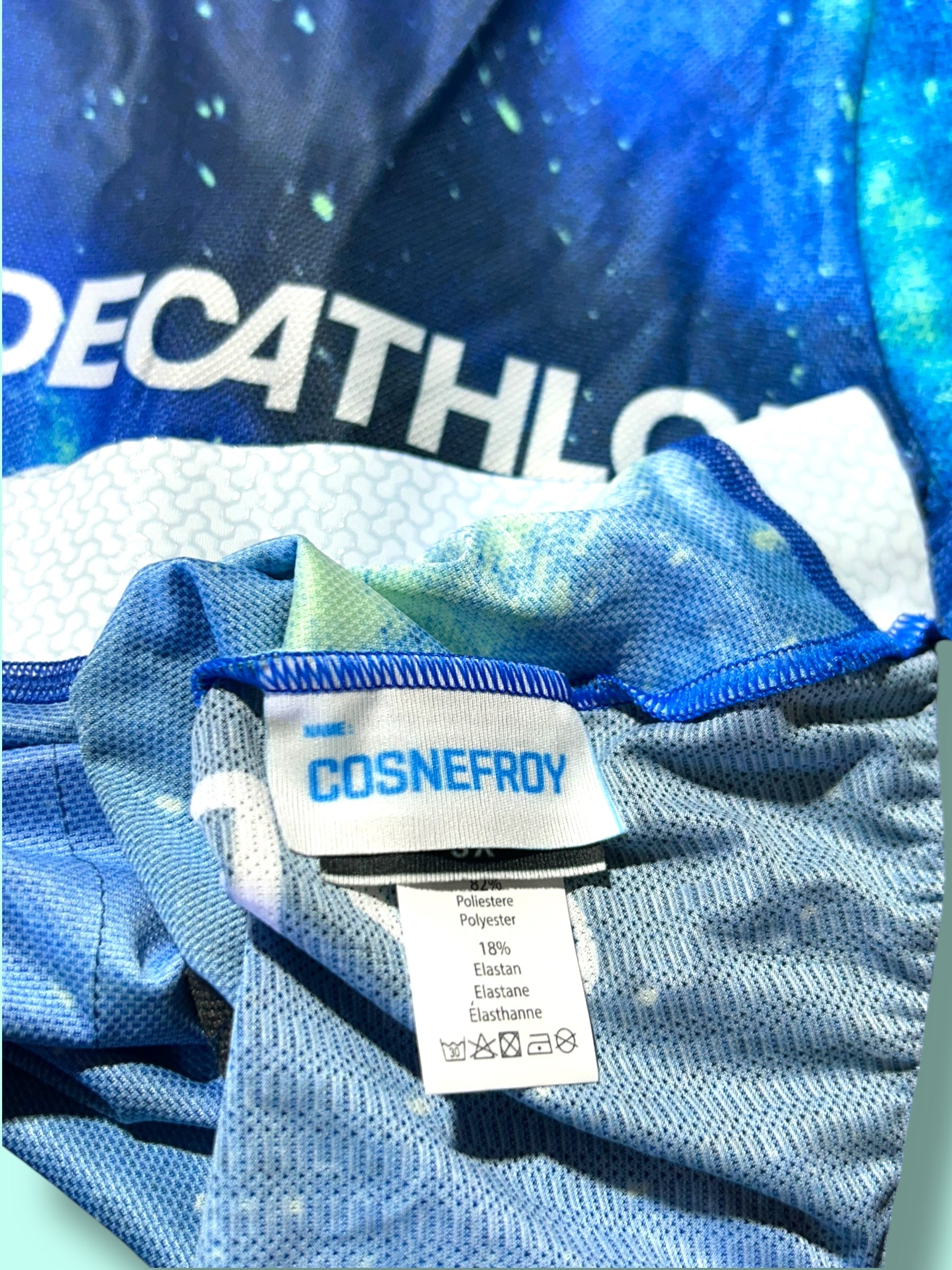 Aero Jersey COSNEFROY Short Sleeve Racing Maillot | Decathlon AG2R La Mondiale | Rosti | Pro Cycling Kit