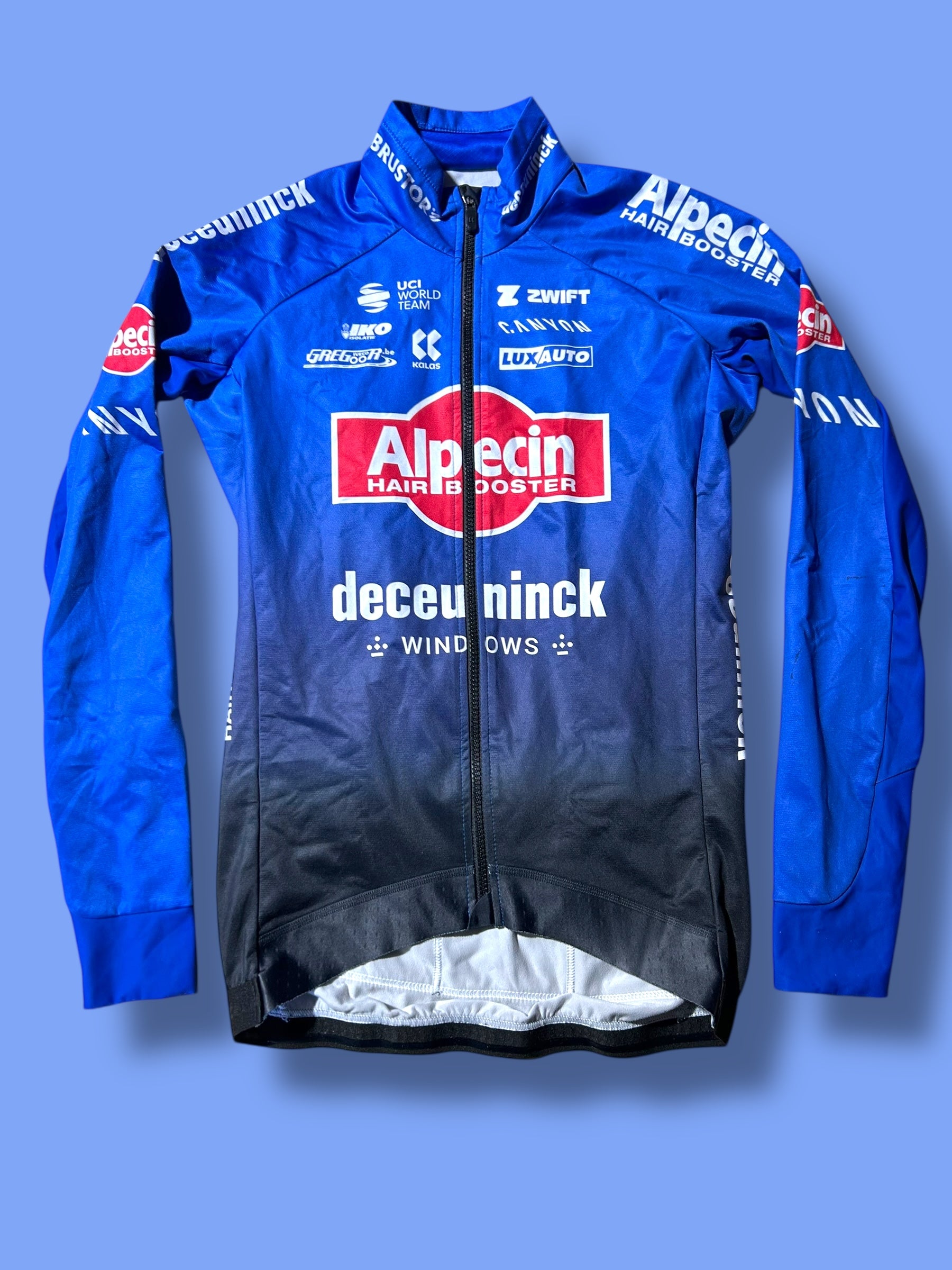 Winter Long Sleeve Jersey Thermal | Alpecin Deceuninck Kalas| Pro Cycling Kit