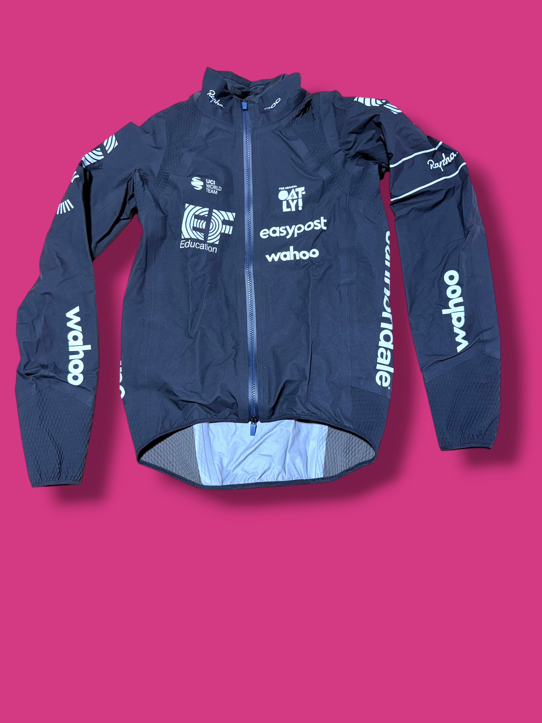 GORE TEX long Sleeve Heavy Rain Jacket | EF Education Aevolo | Rapha Men's Pro Kit