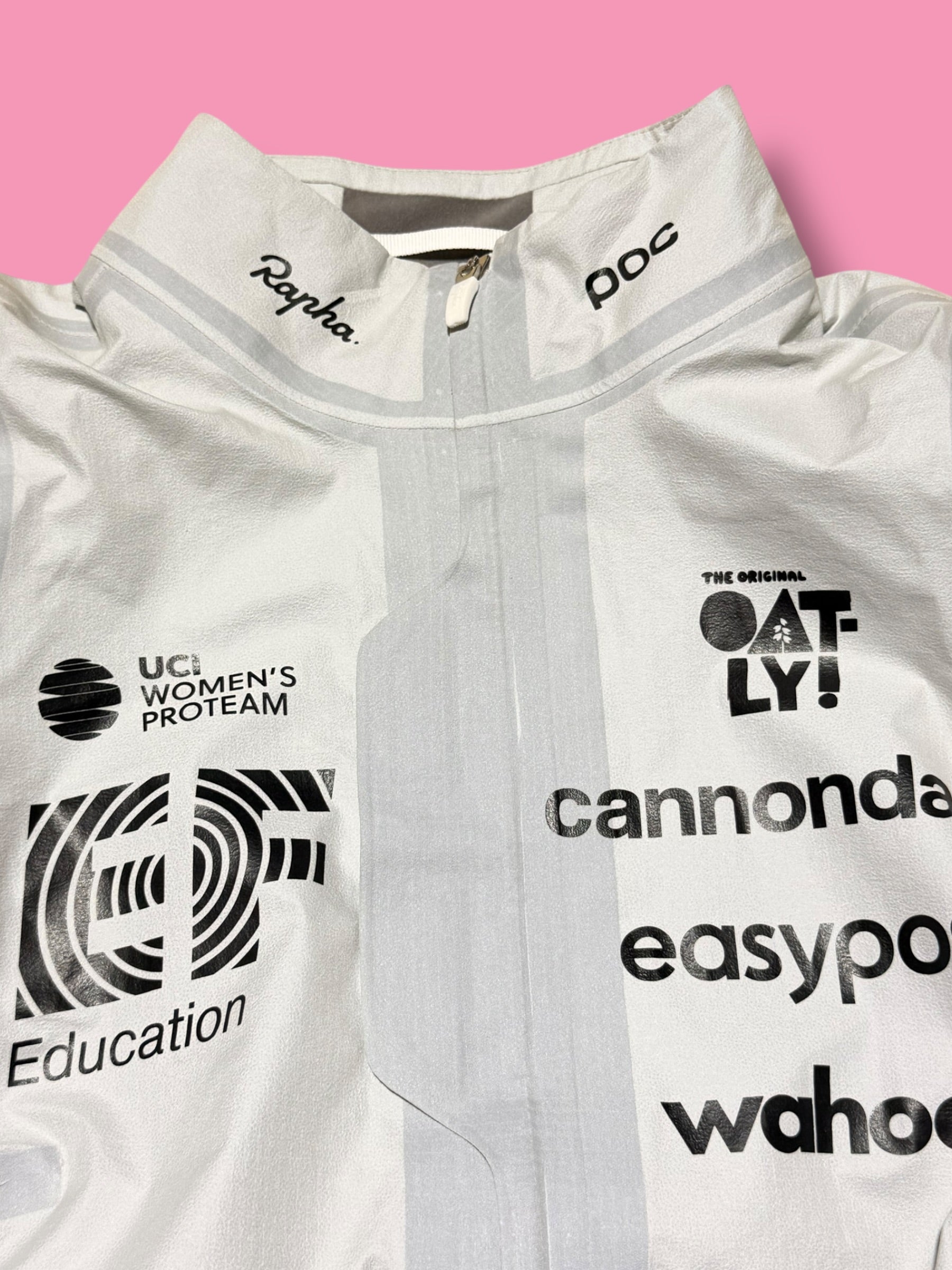 Womens Pro Team Lightweight Goretex Rain Jacket Giro Switchout |Rapha |EF Education First|Cycling