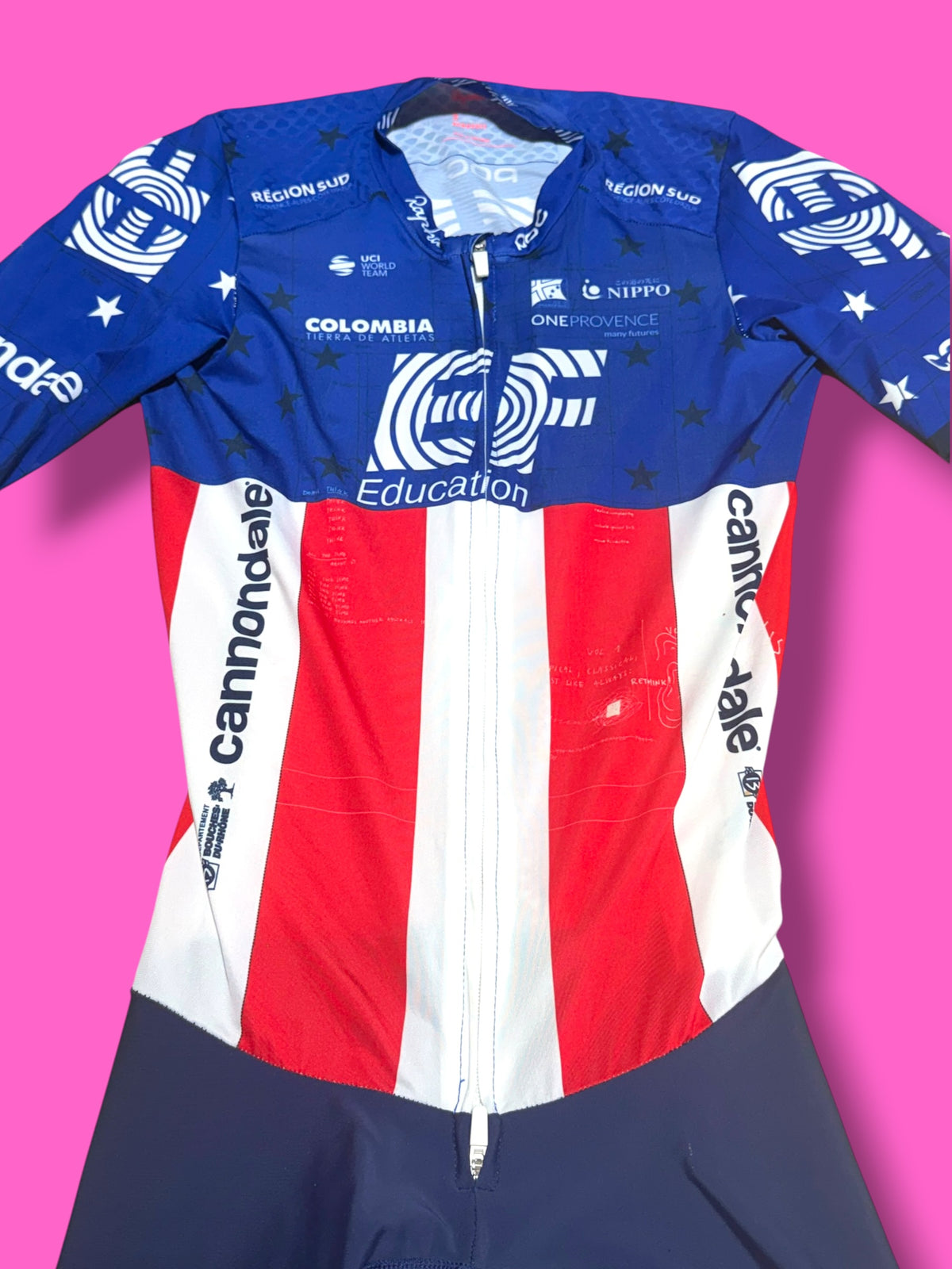 National Champion USA Aero Road Suit | EF Education First | Rapha Men's Pro Kit