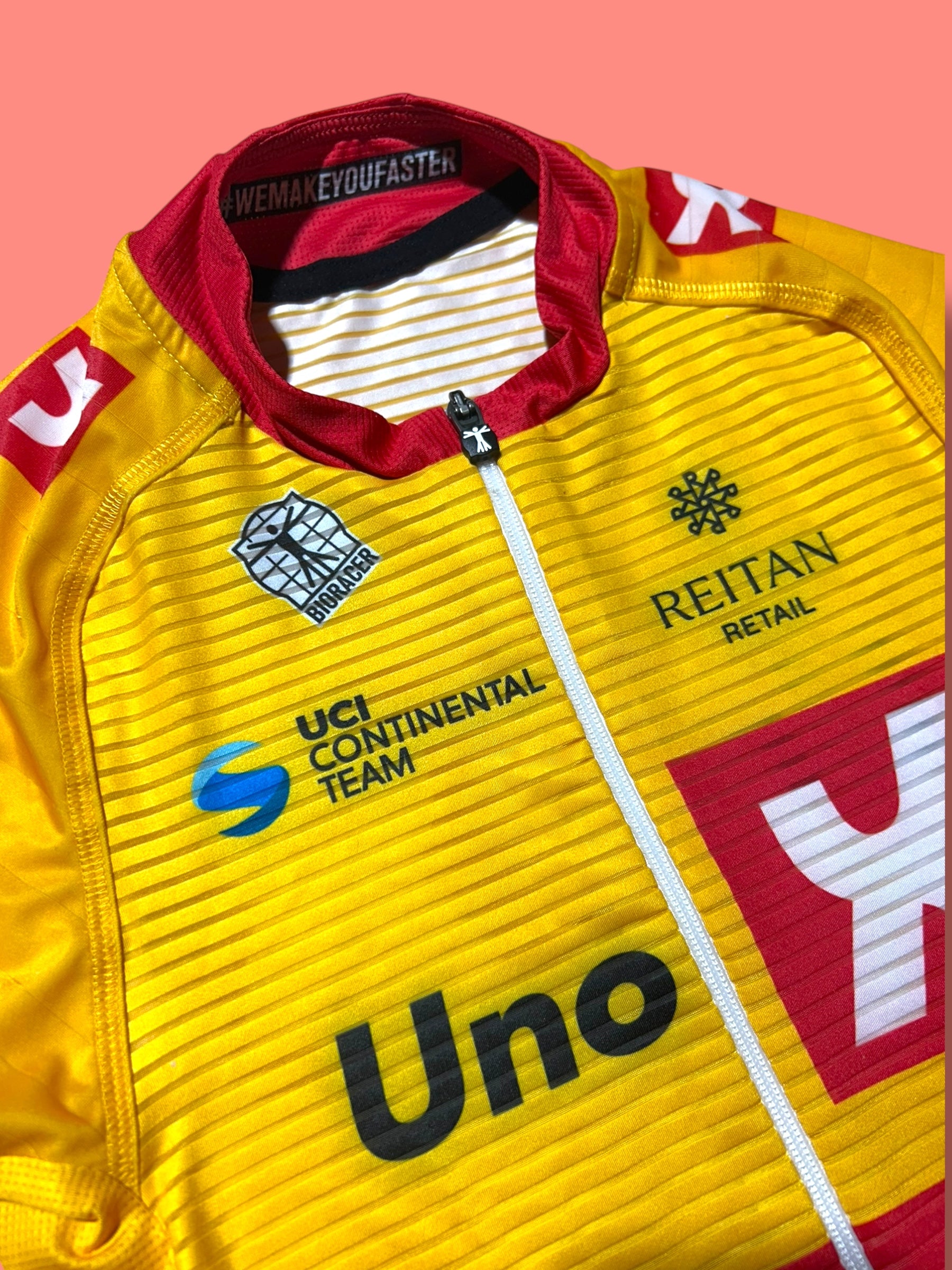 Pro Tour Aero Jersey Racing|Uno-X Bioracer| Pro Cycling Kit