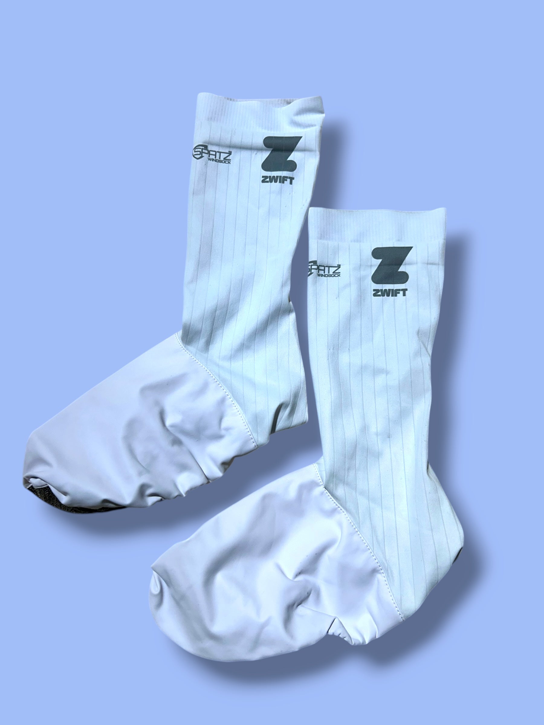 Aero Overshoes Spatz Windsocks Zwift Rider Issued | Alpecin Deceuninck | Pro Cycling Kit