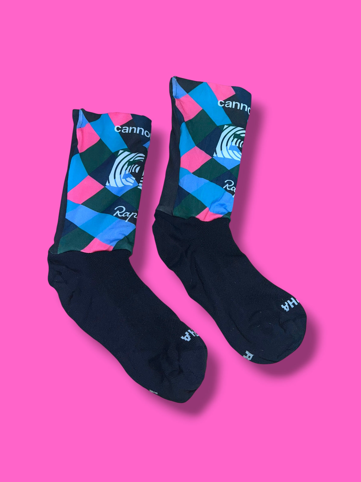 EF 2022 Switchout Aero Socks Giro d'Italia Harlequin | EF Education First | Rapha Men's Pro Kit