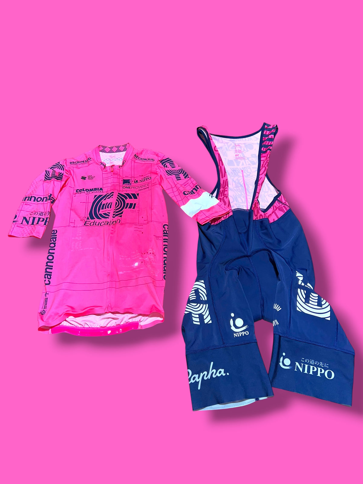 EF 2021 Pro Team Aero Jersey & Pro Team II Bib Shorts Bundle | EF Education First | Rapha Men's Pro Kit