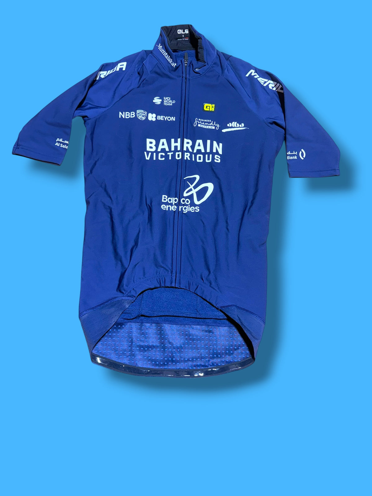 Short Sleeve Thermal Gabba Jacket | Bahrain Victorious | Alé Pro Cycling Kit