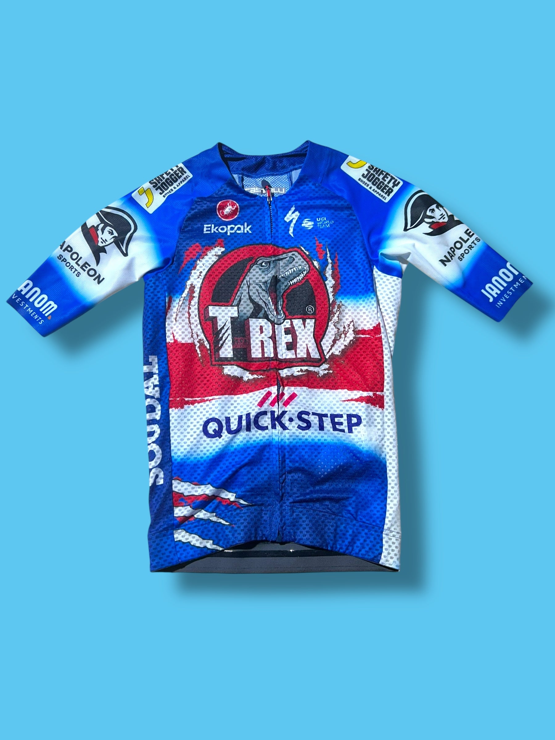 Aero Jersey T-Rex Race Lightweight Fast! | Castelli | Soudal Quick-Step| Pro Cycling Kit