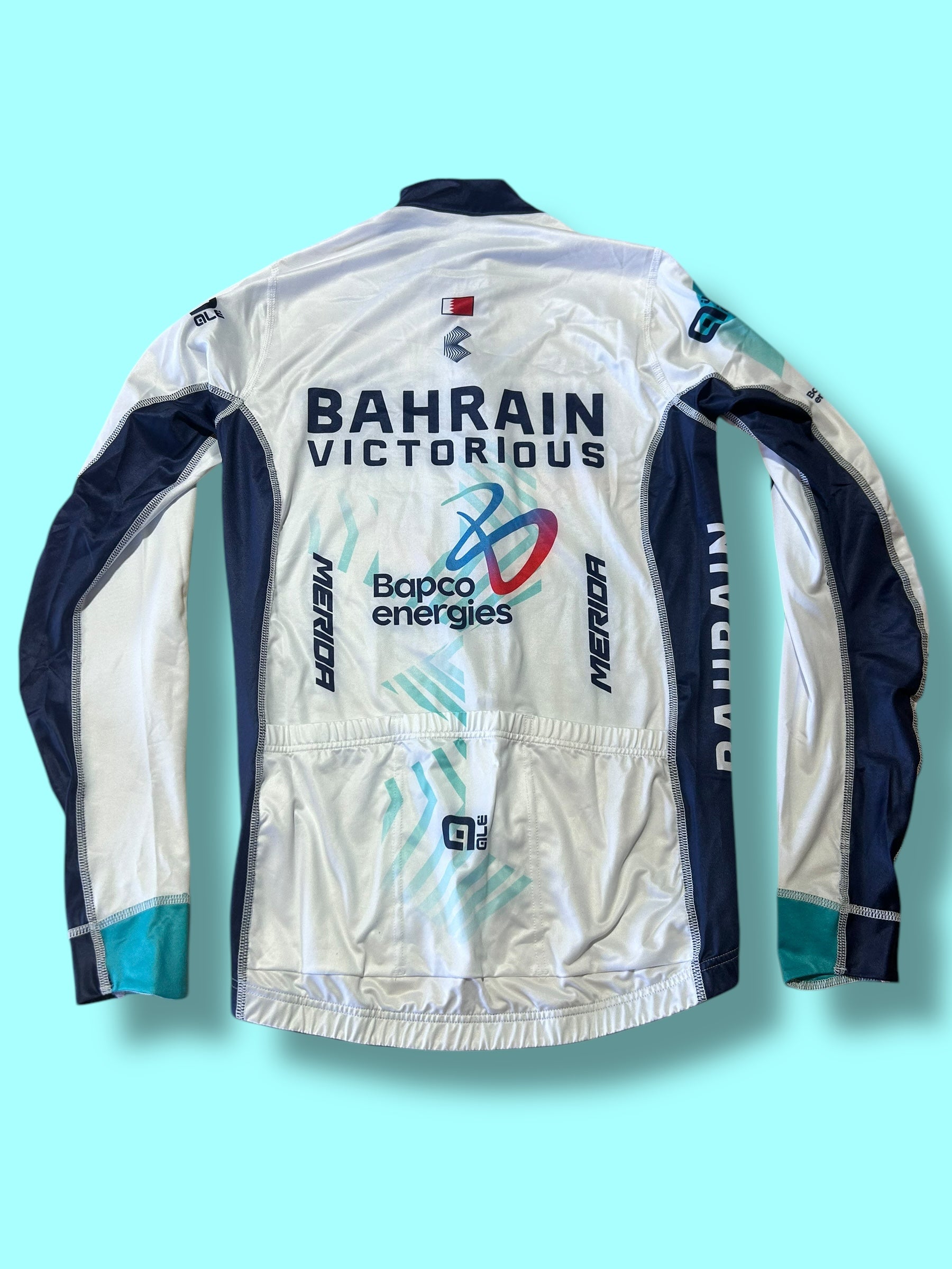 Long Sleeve Jersey Midweight Thermal Winter | Ale |Bahrain Victorious| Pro Cycling Kit