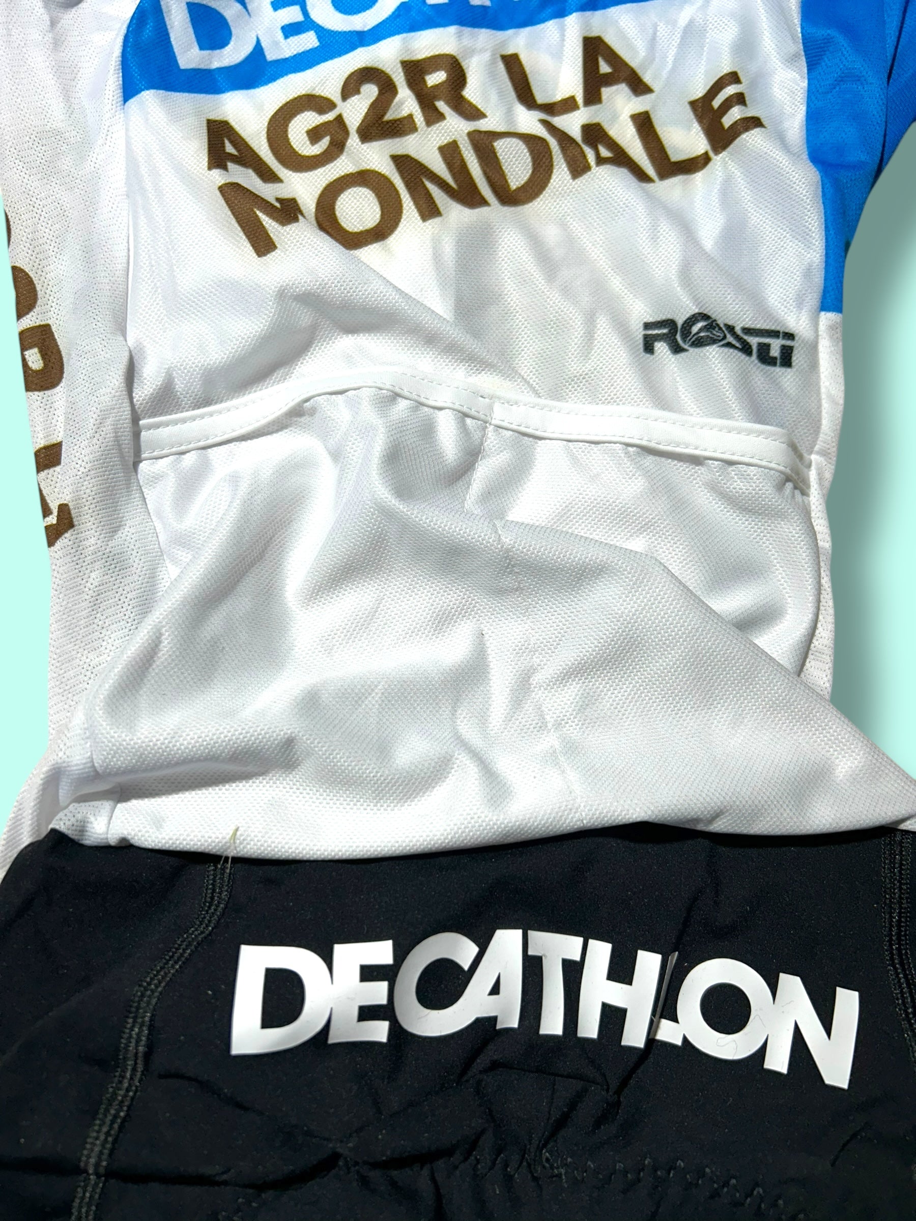Aerosuit Summer FELIX GALL Roadsuit| Decathlon AG2R La Mondiale | Rosti | Pro Cycling Kit