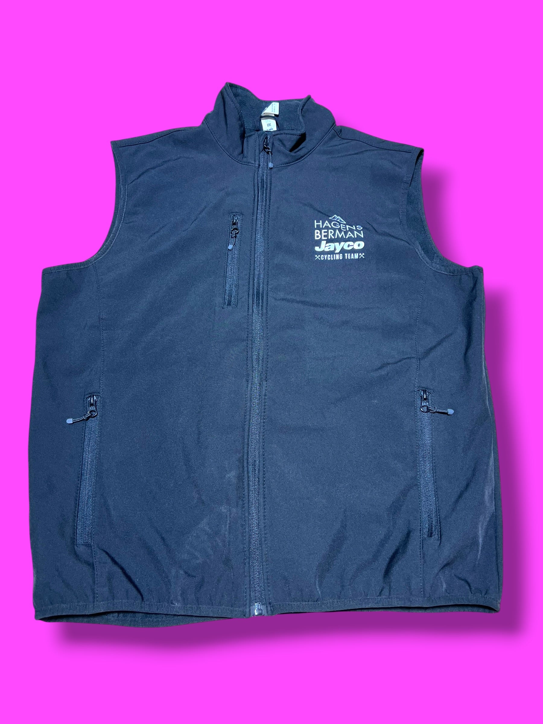 Casual Thermal Winter Vest Gilet | Hagens Berman Jayco | Alé Men's Pro Kit