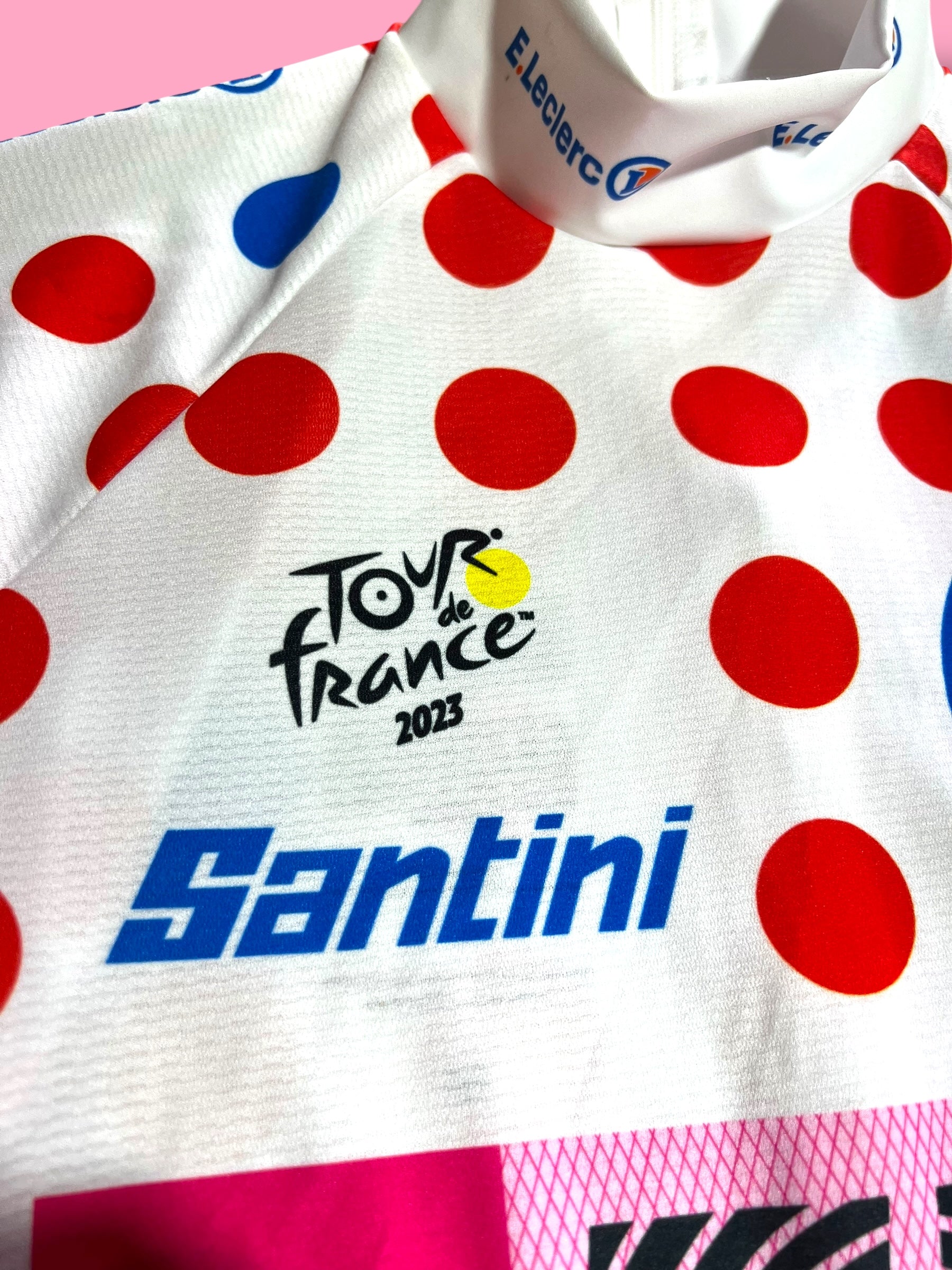 Climber's Podium Jersey Tour de France Polka Dot | Rapha | EF Education First Men | Pro Cycling Kit