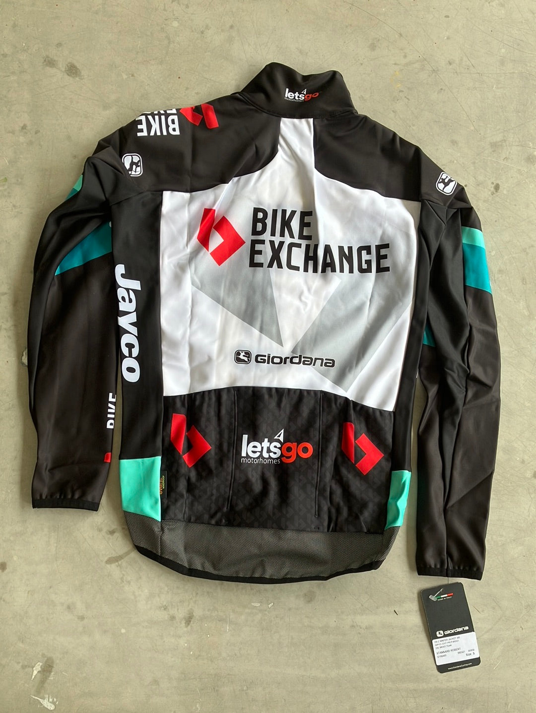 Winter Jacket FR-C Long Sleeve Thermal | Giordana | Bianchi Bike Exchange | Pro Cycling Kit