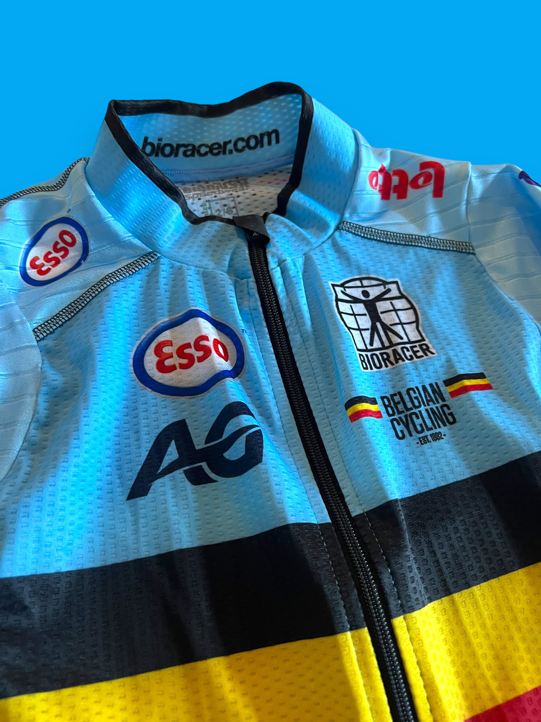 Long Sleeve TT Suit / Cyclocross Suit | Bioracer | Belgian National Team | Pro Cycling Kit