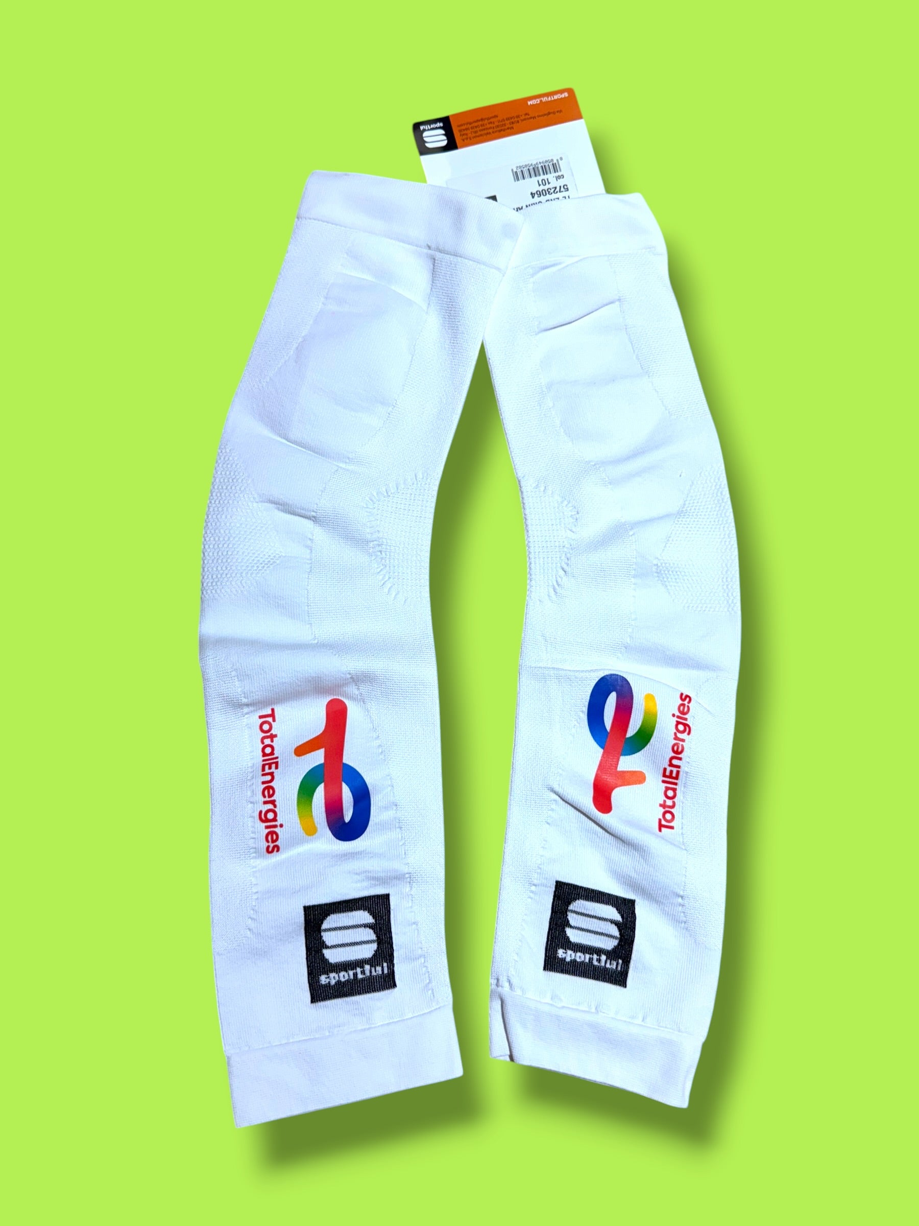 Second Skin Pro Team Arm Warmers|Total Energies |BioRacer Pro Cycling Kit